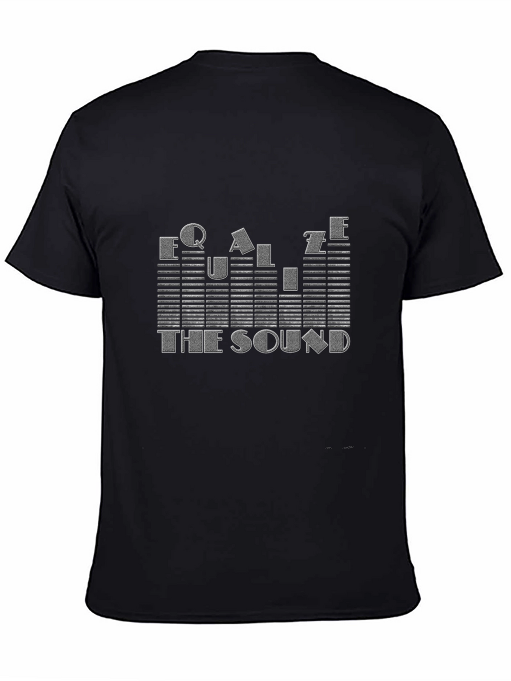 Equalize The Sound Graphic T-Shirt - Black