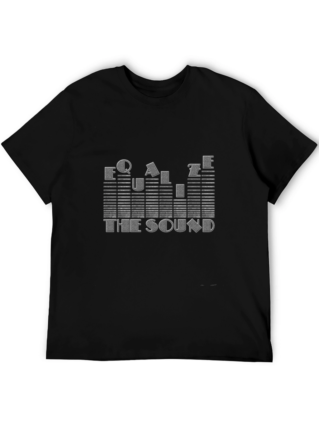 Equalize The Sound Graphic T-Shirt - Black