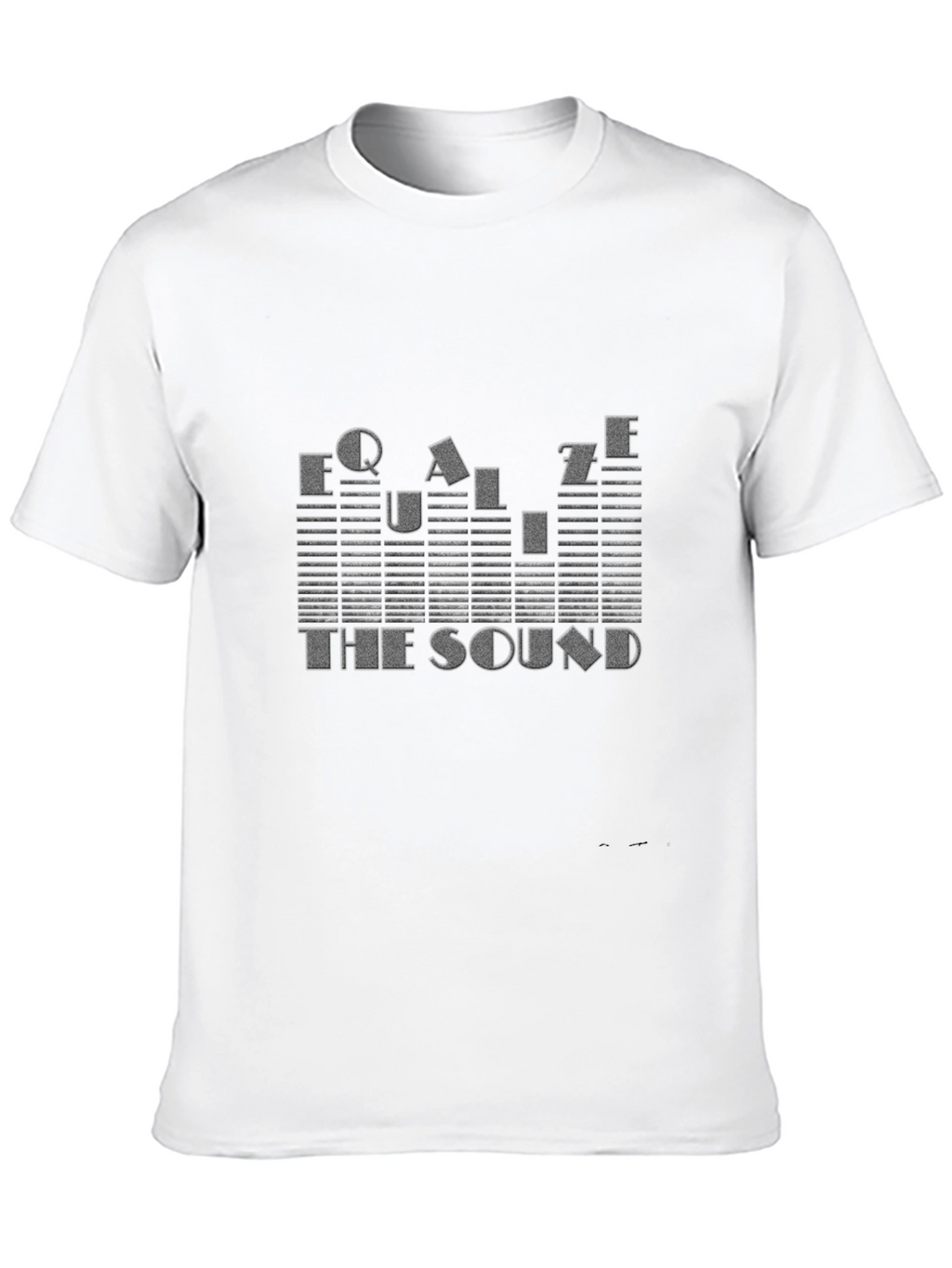 Equalize The Sound Graphic T-Shirt - Black
