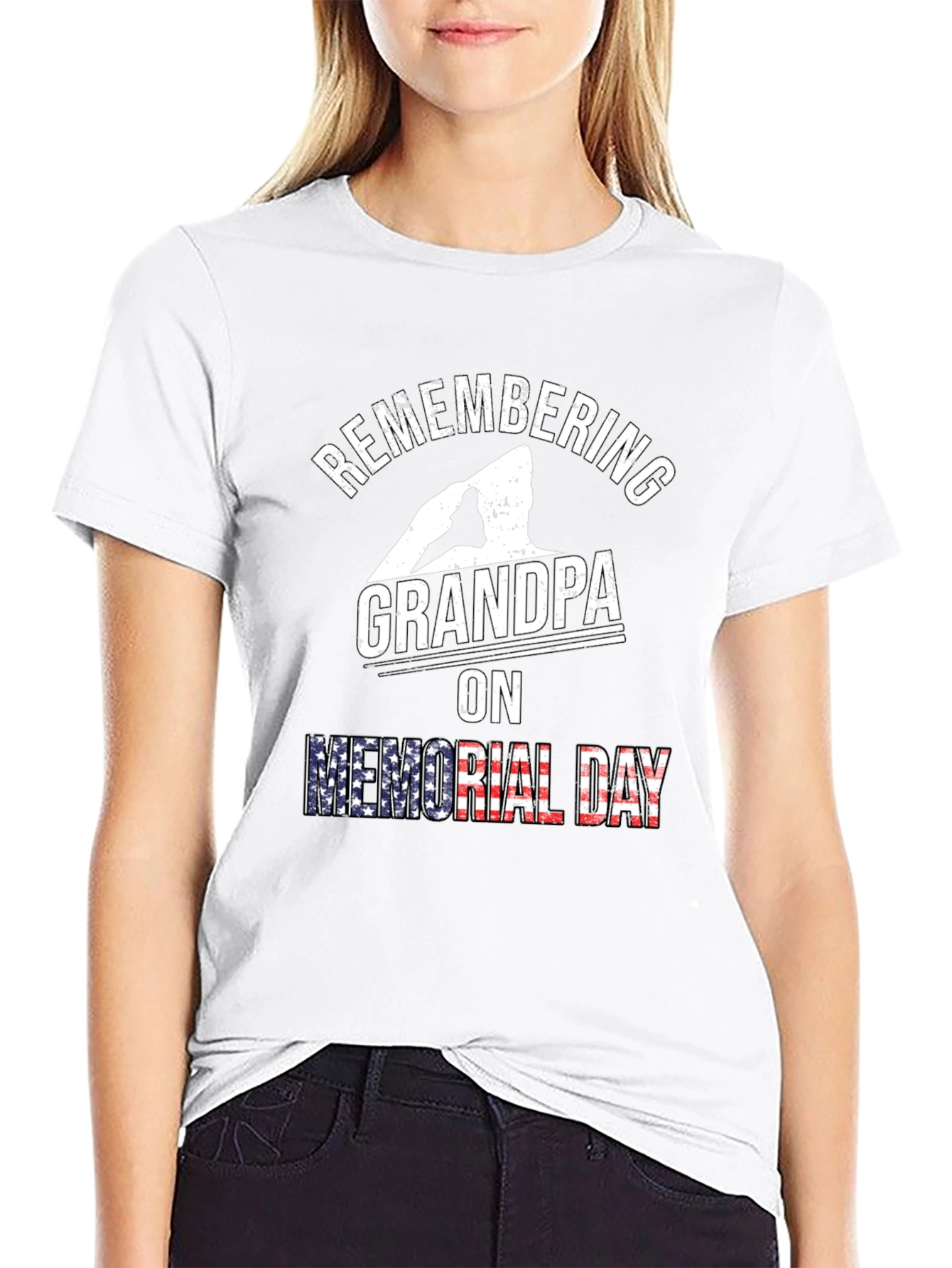 Remembering Grandpa Memorial Day T-Shirt