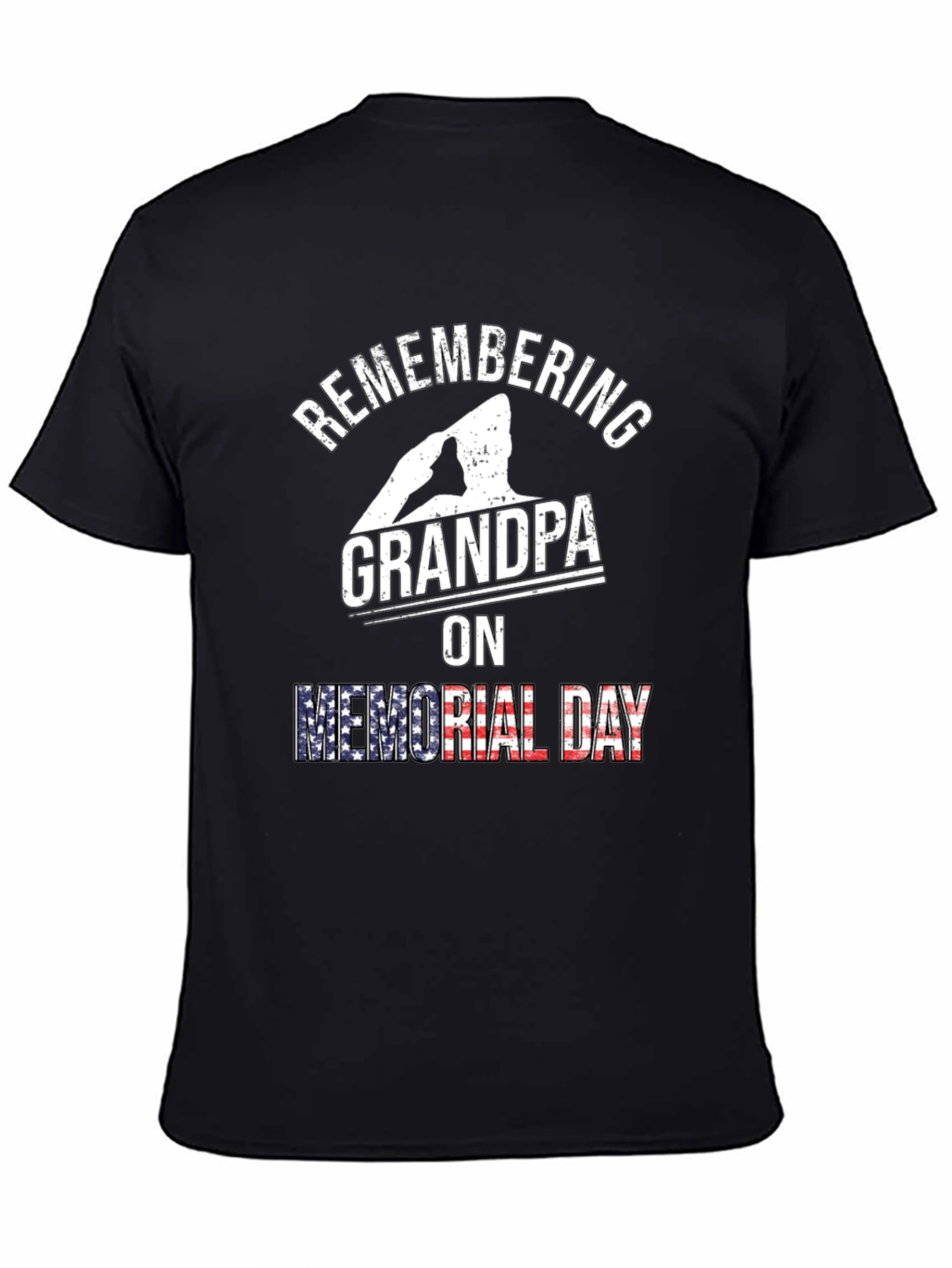 Remembering Grandpa Memorial Day T-Shirt