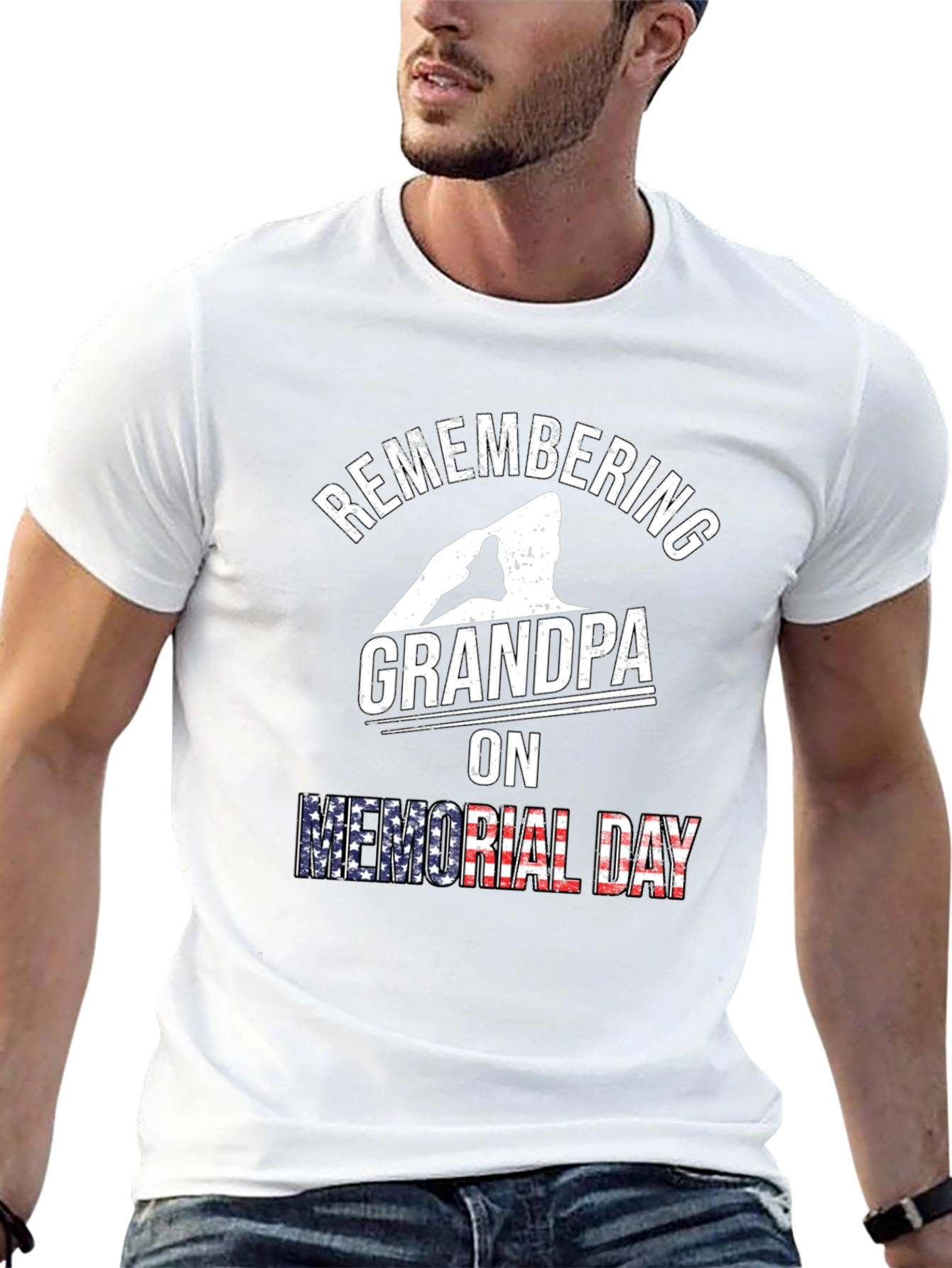 Remembering Grandpa Memorial Day T-Shirt