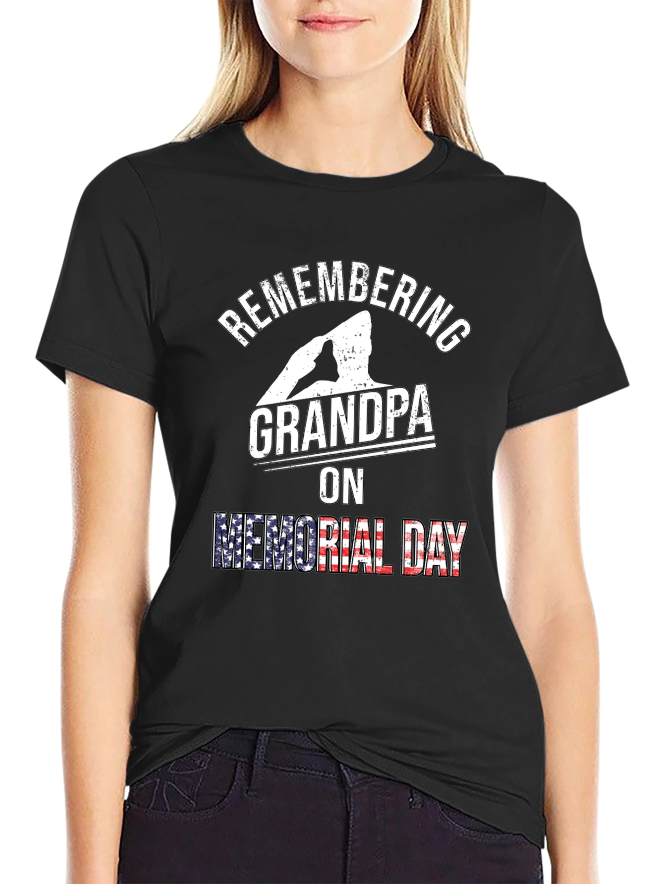 Remembering Grandpa Memorial Day T-Shirt