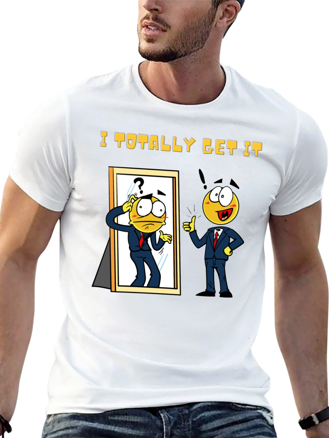 I Totally Get It Black T-Shirt