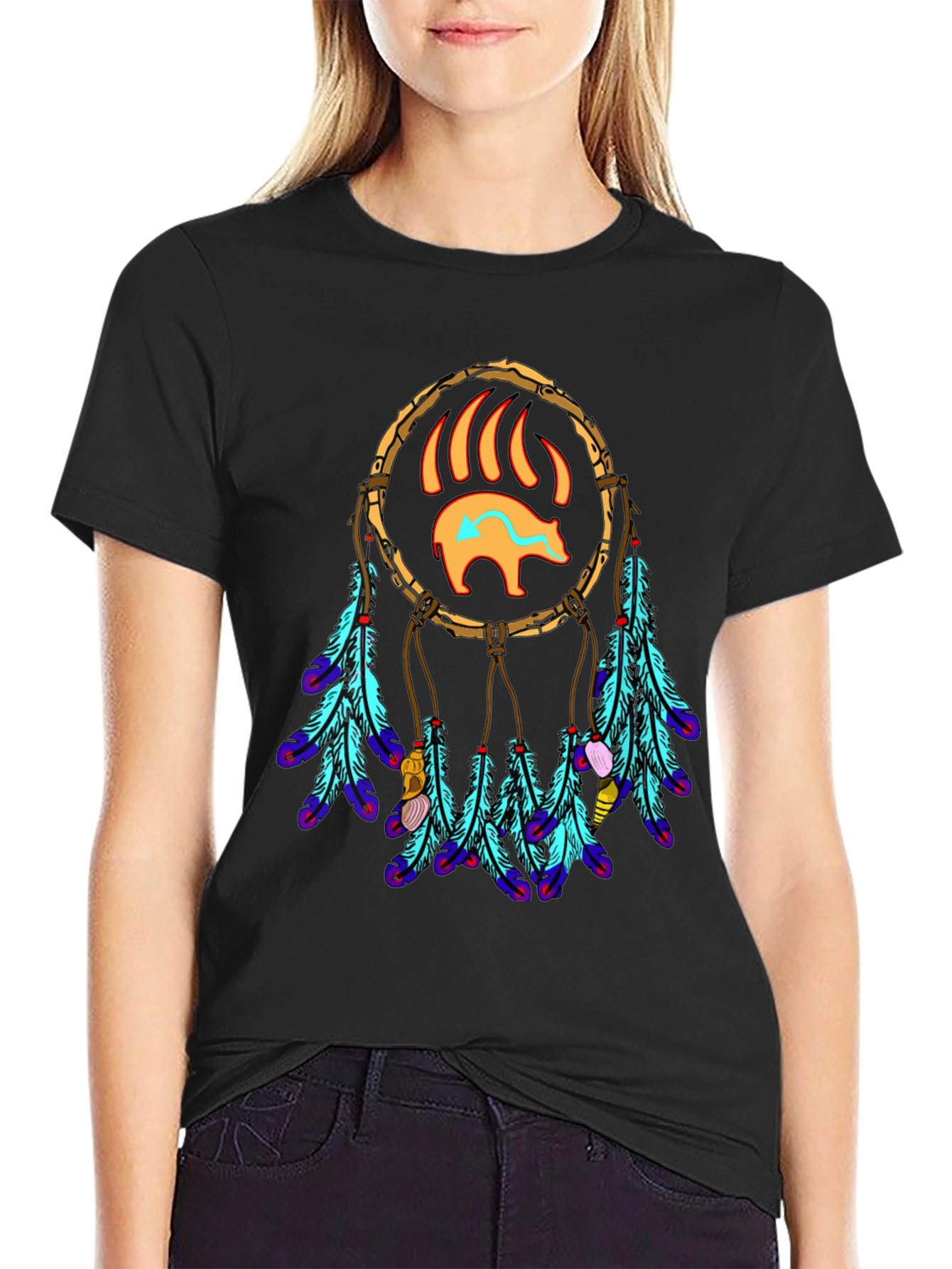 Bear Claw Dreamcatcher T-Shirt