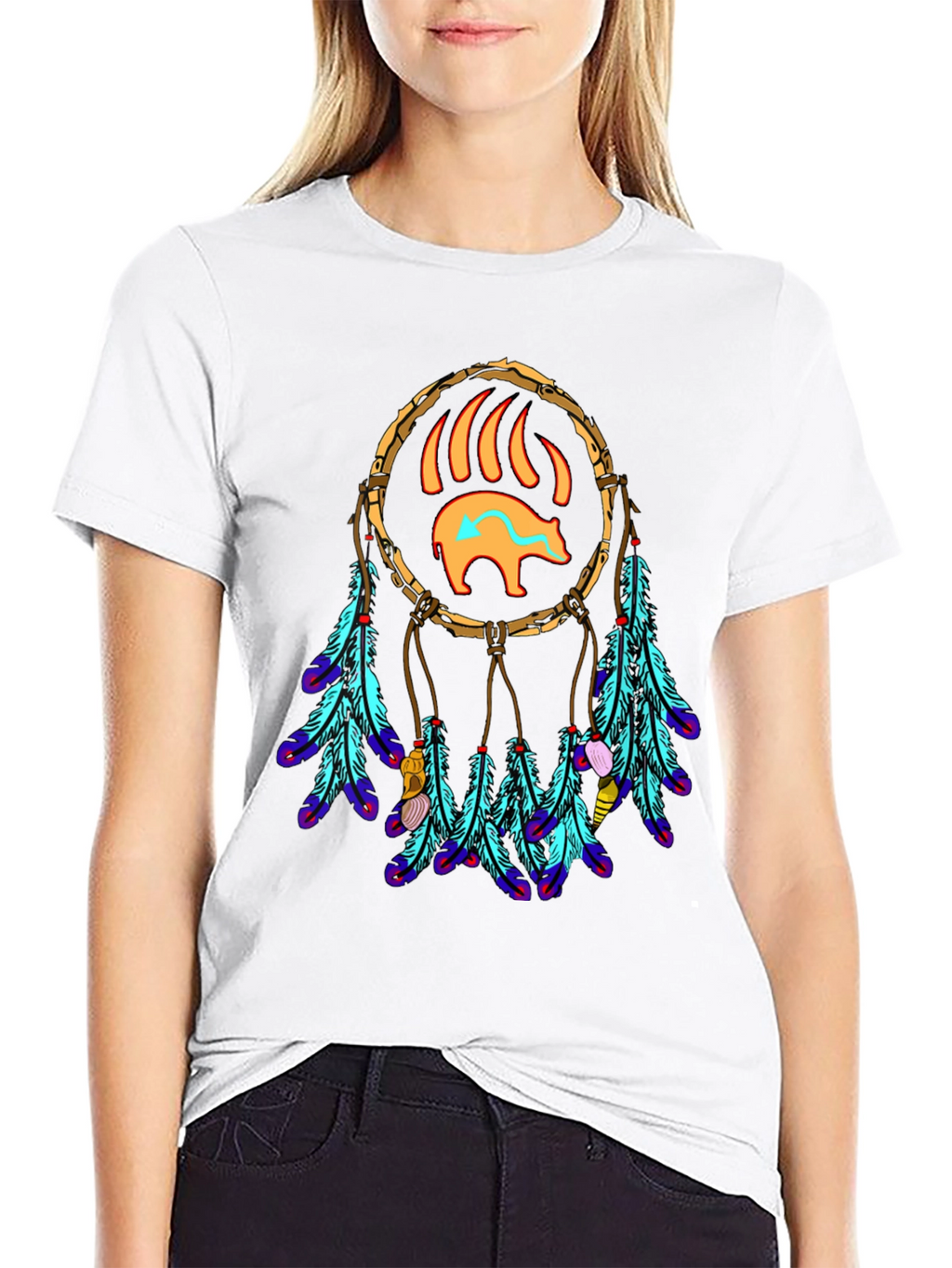 Bear Claw Dreamcatcher T-Shirt