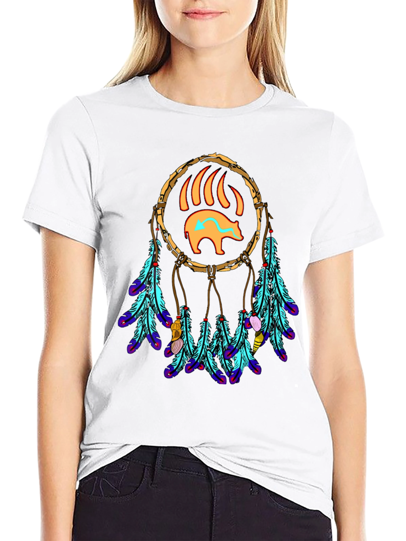 Bear Claw Dreamcatcher T-Shirt