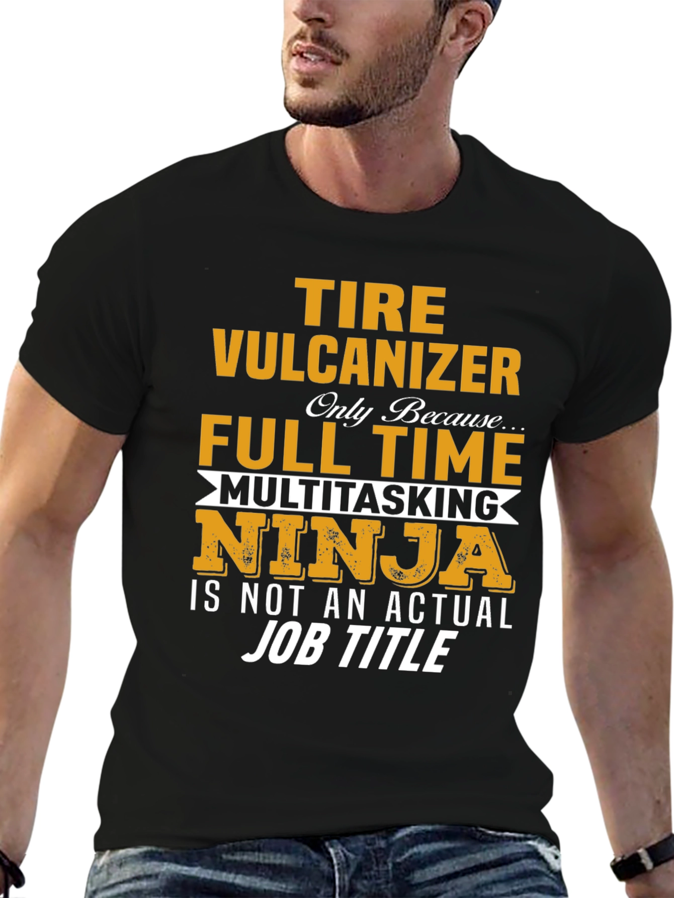 Tire Vulcanizer Full Time Multitasking Ninja T-Shirt