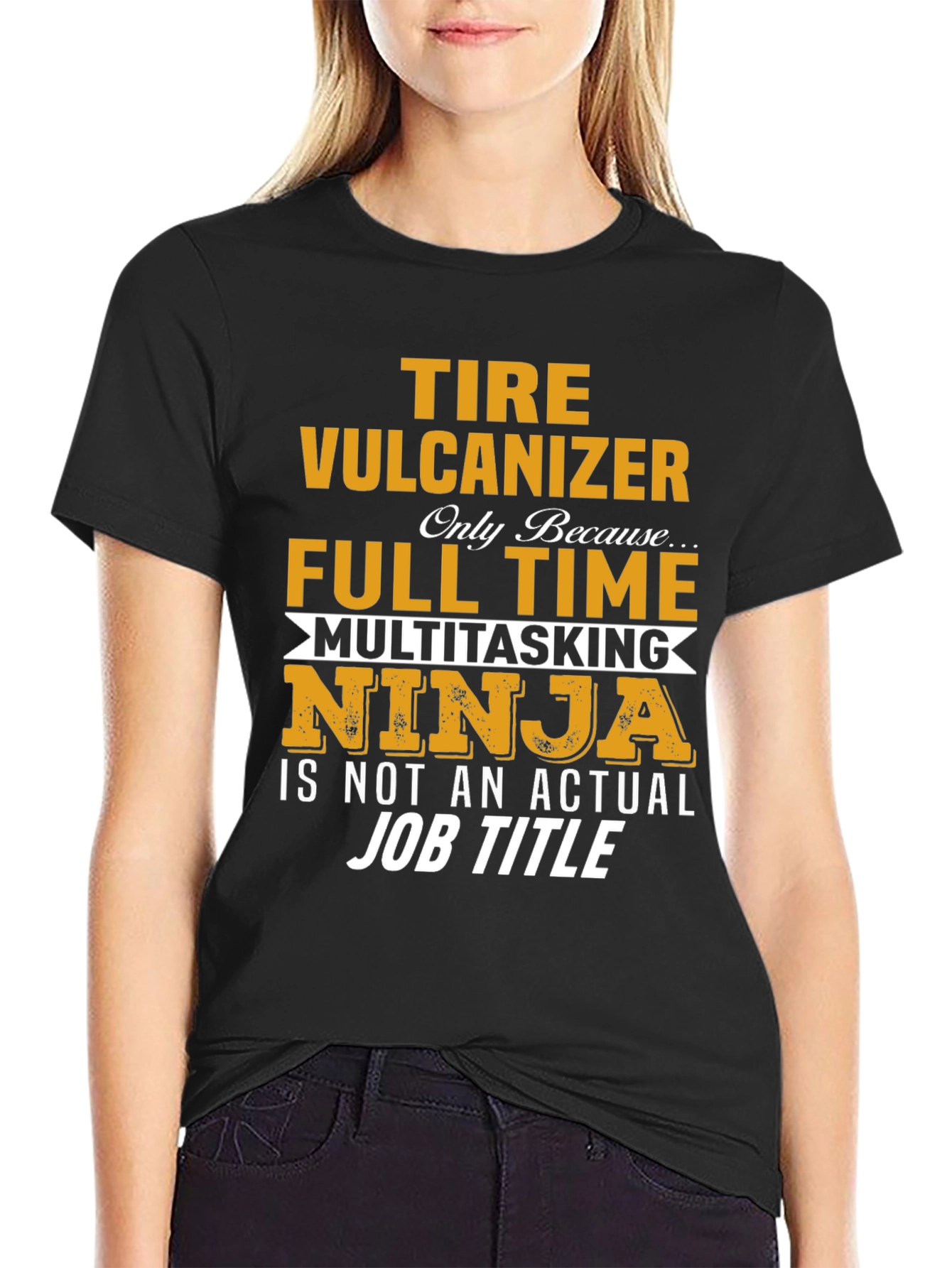 Tire Vulcanizer Full Time Multitasking Ninja T-Shirt