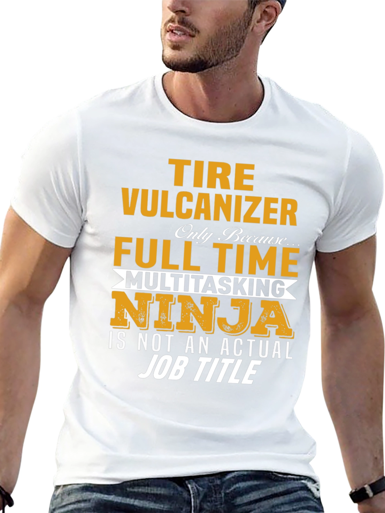 Tire Vulcanizer Full Time Multitasking Ninja T-Shirt