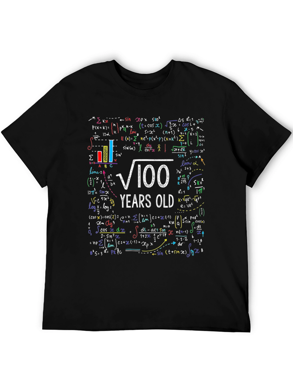Math Formula 100 Years Old T-Shirt