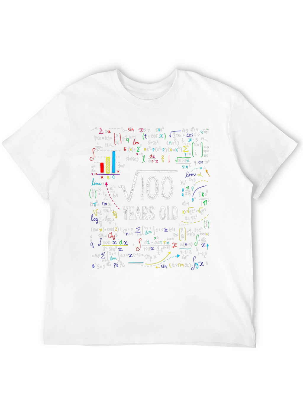 Math Formula 100 Years Old T-Shirt