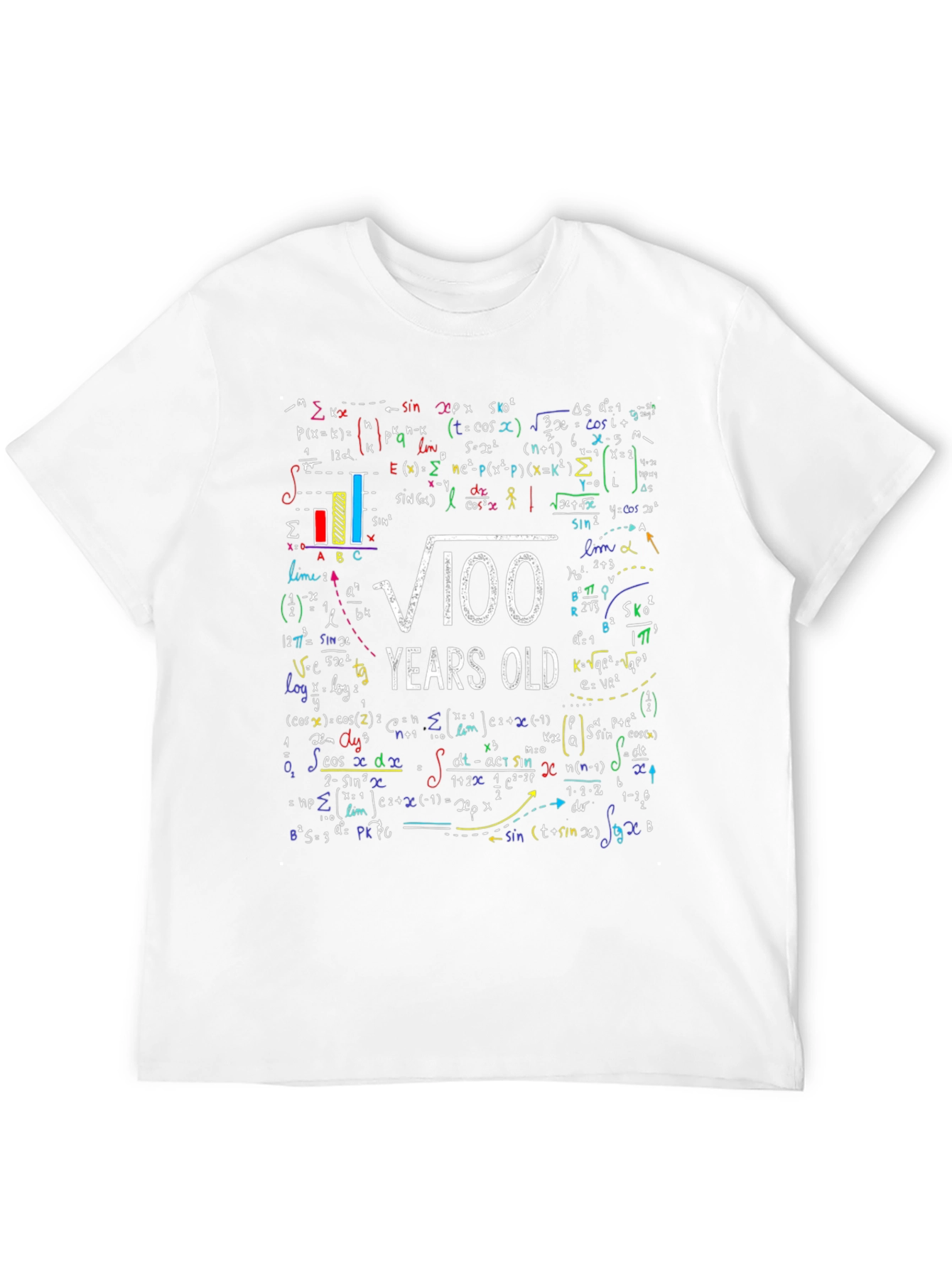 Math Formula 100 Years Old T-Shirt