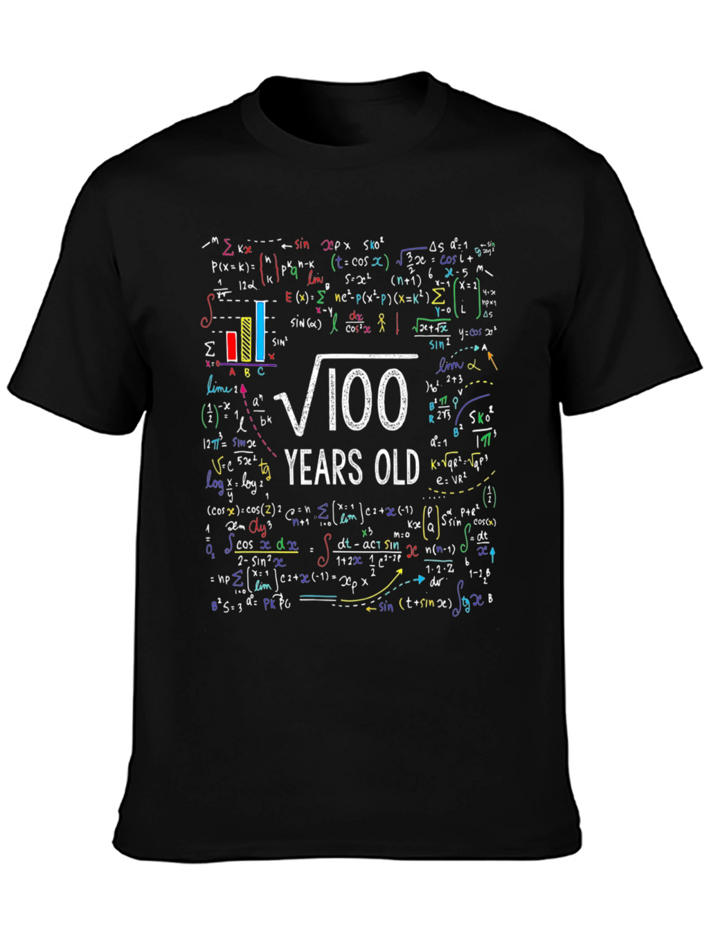 Math Formula 100 Years Old T-Shirt