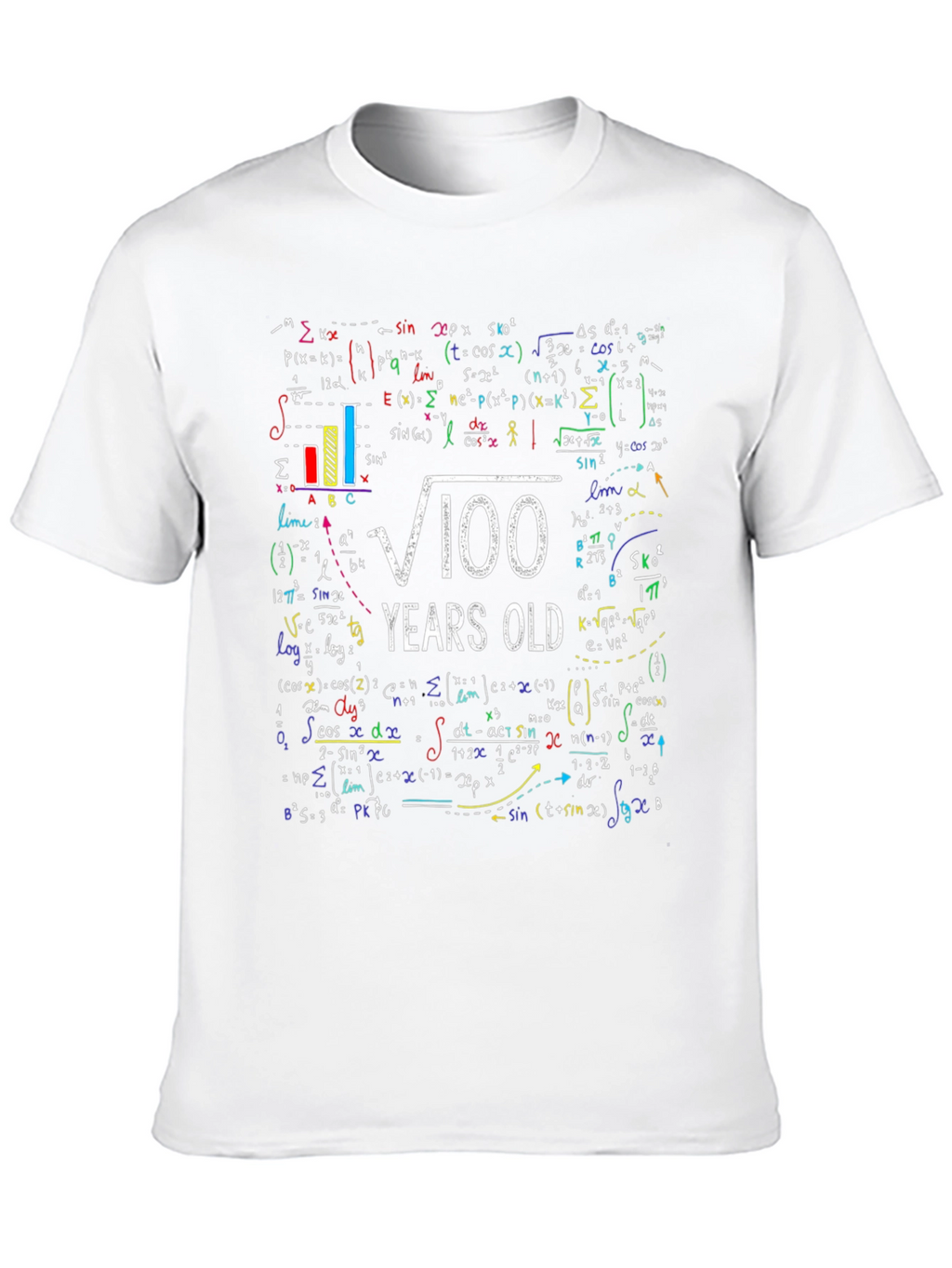 Math Formula 100 Years Old T-Shirt