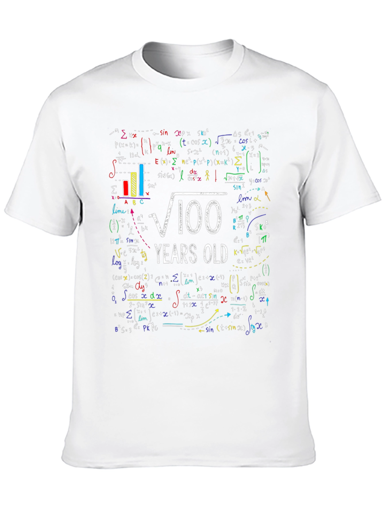 Math Formula 100 Years Old T-Shirt