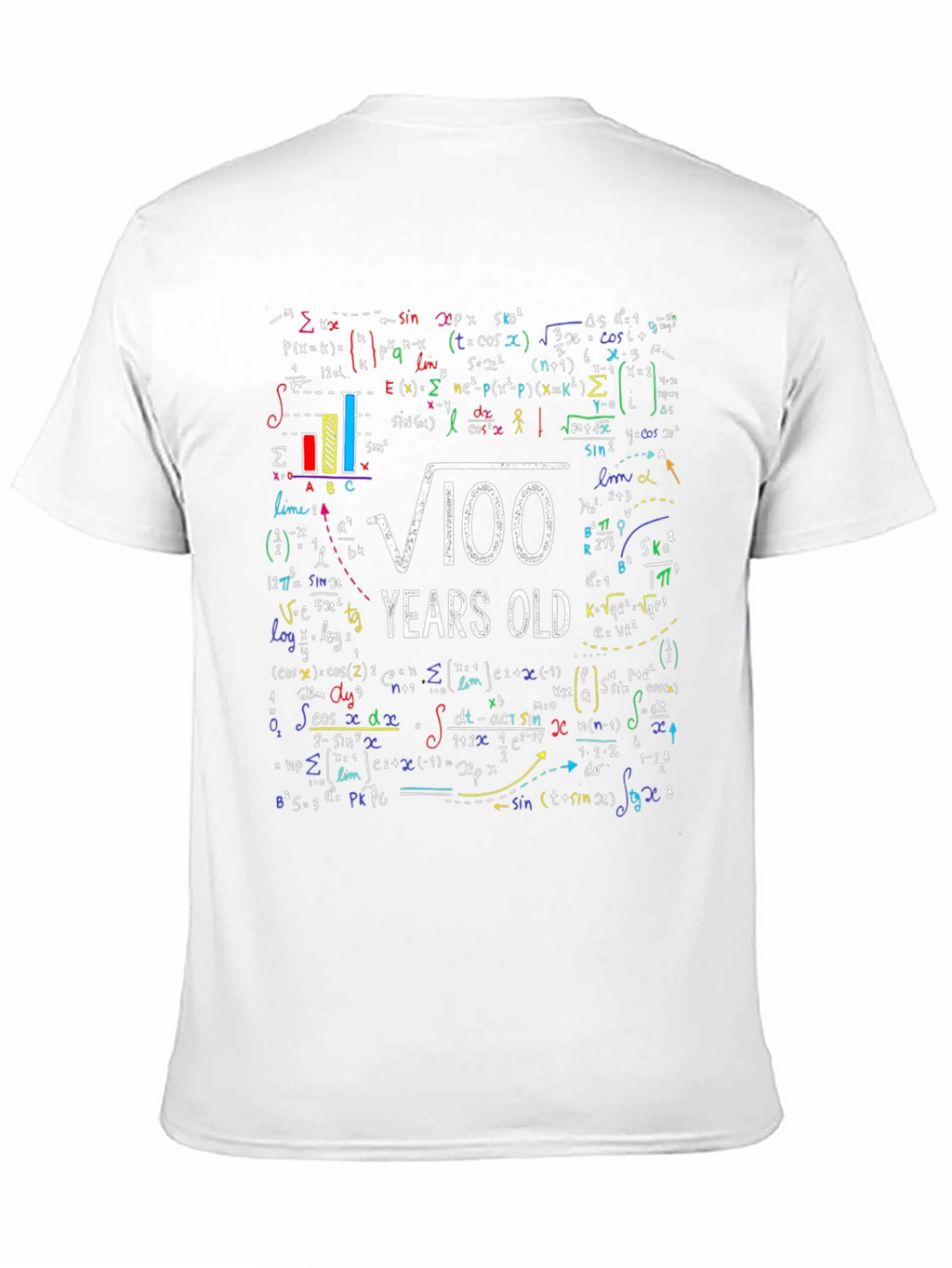 Math Formula 100 Years Old T-Shirt