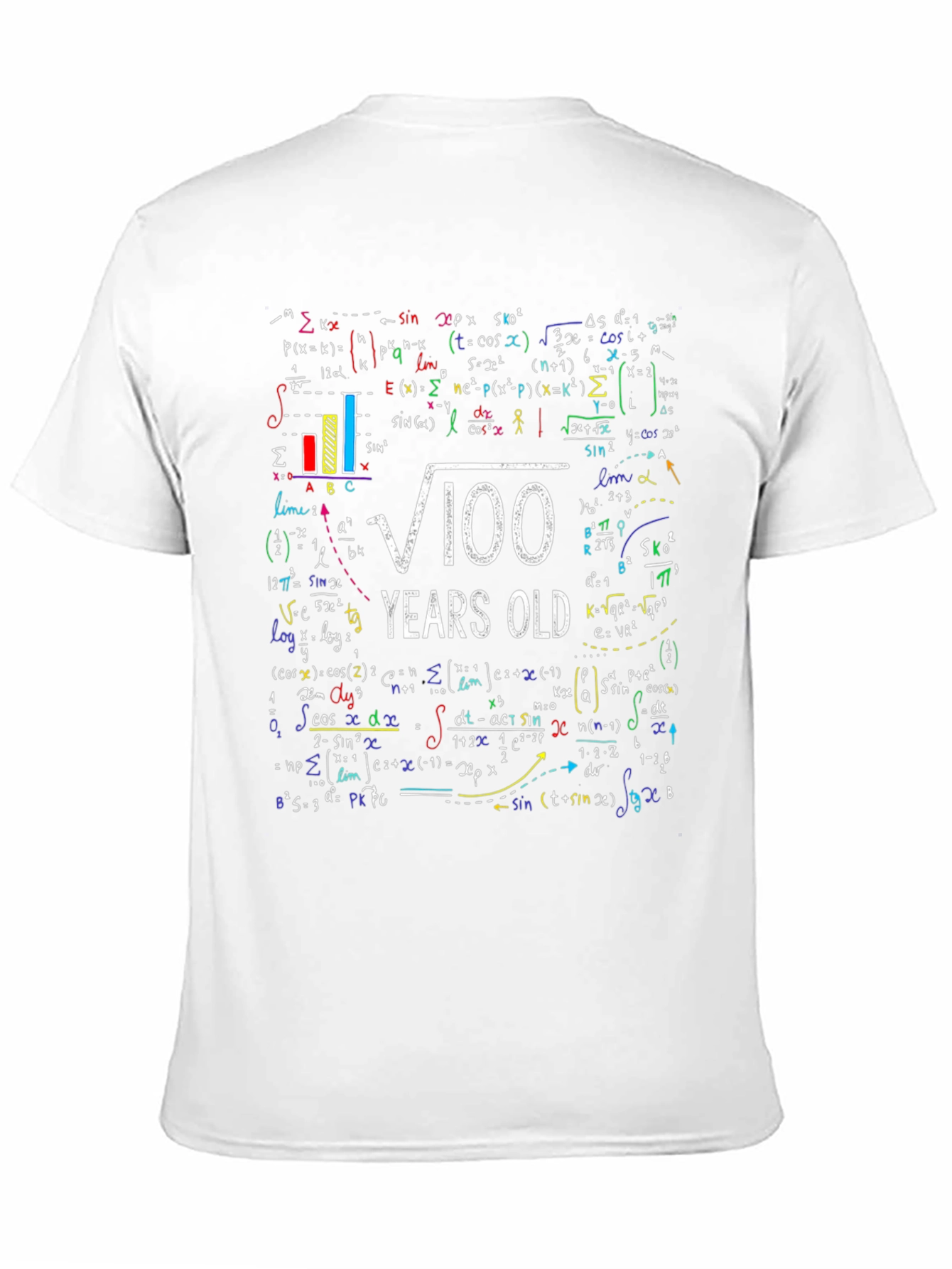 Math Formula 100 Years Old T-Shirt
