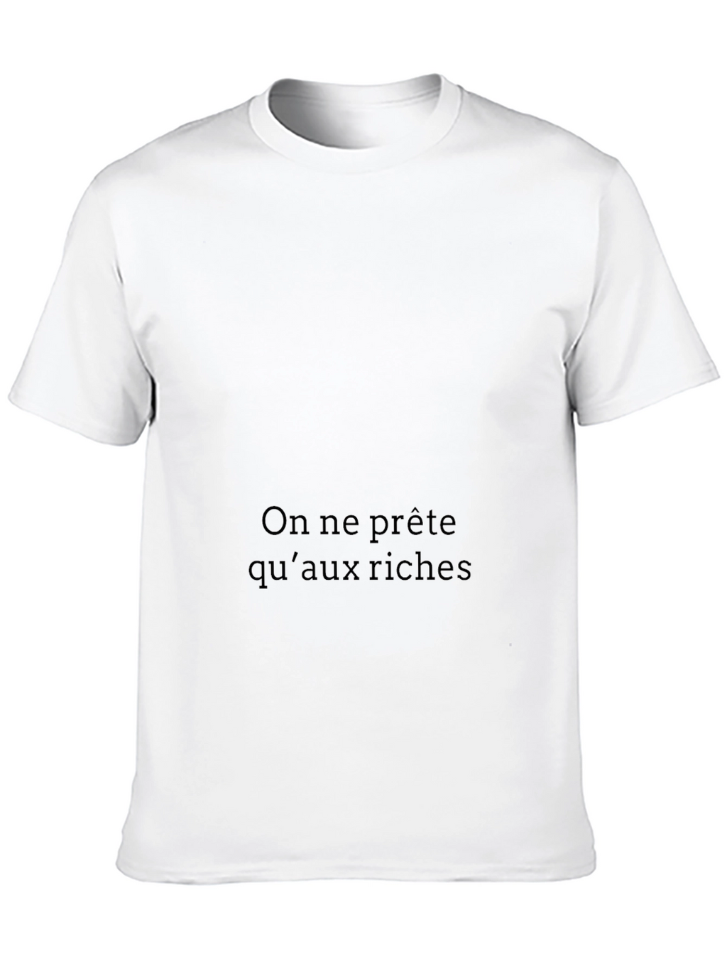 Rich Get Richer Black Graphic Tee