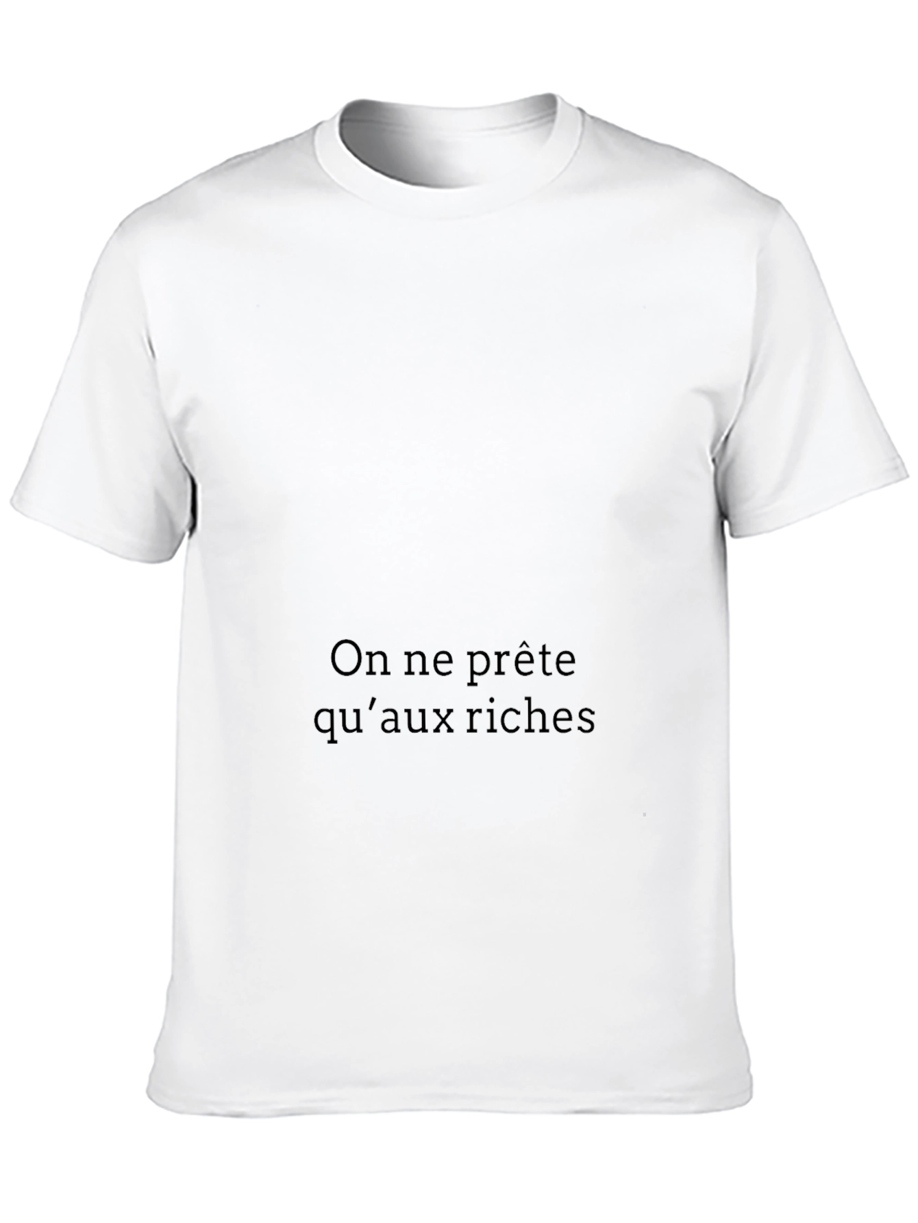 Rich Get Richer Black Graphic Tee