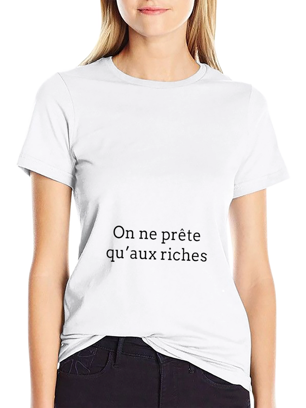 Rich Get Richer Black Graphic Tee