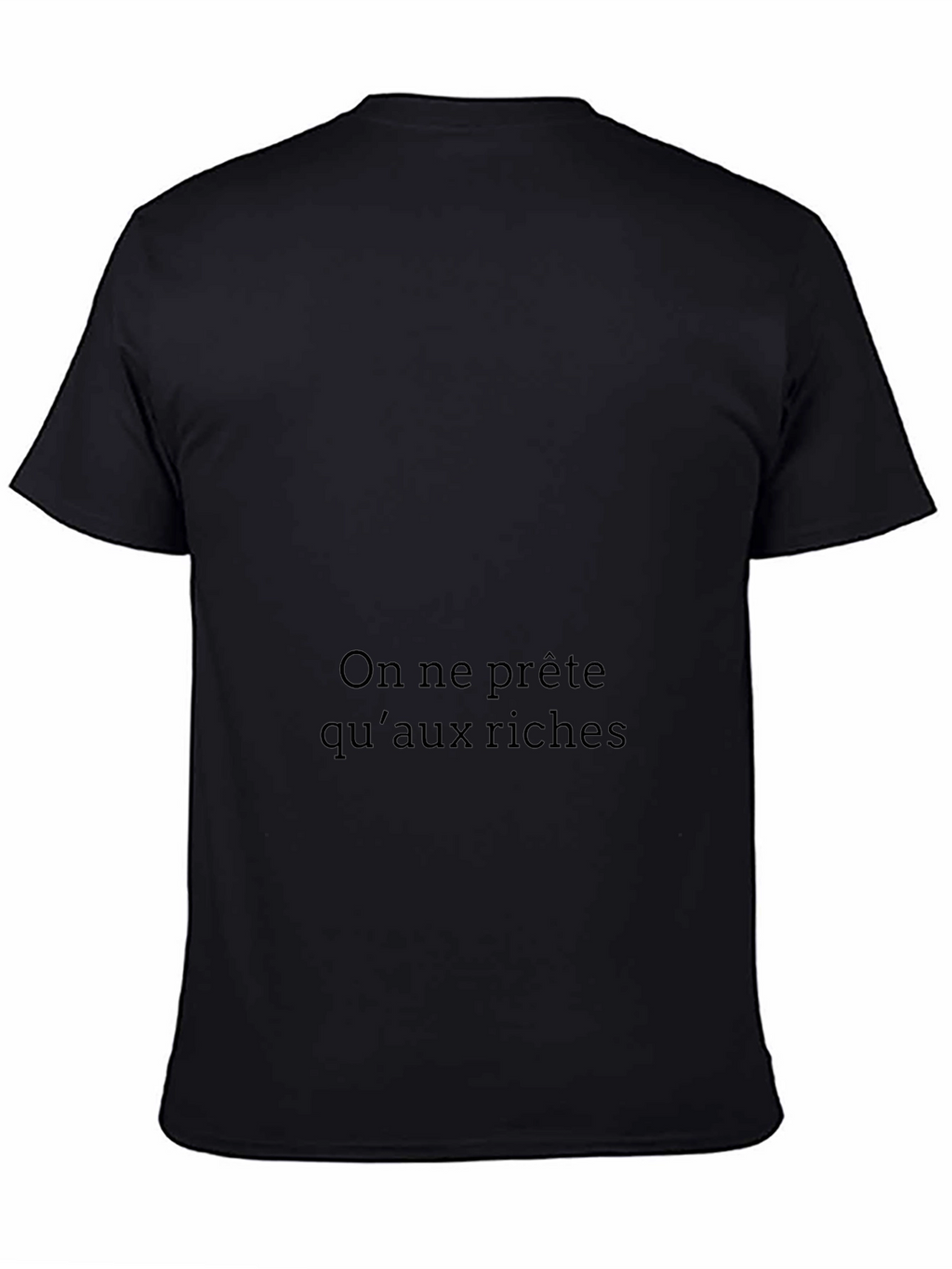 Rich Get Richer Black Graphic Tee