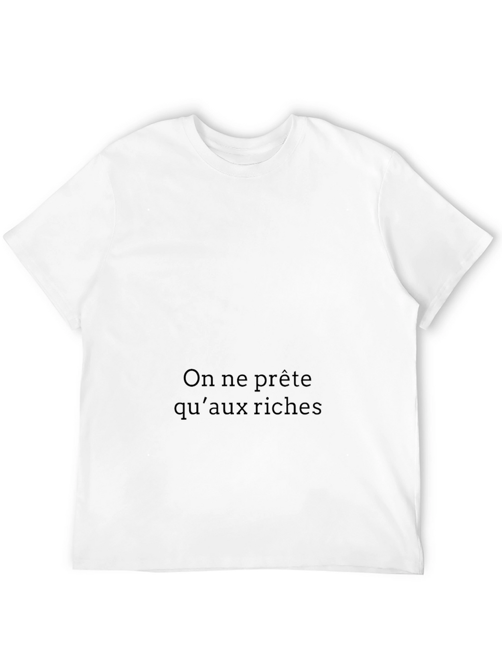 Rich Get Richer Black Graphic Tee