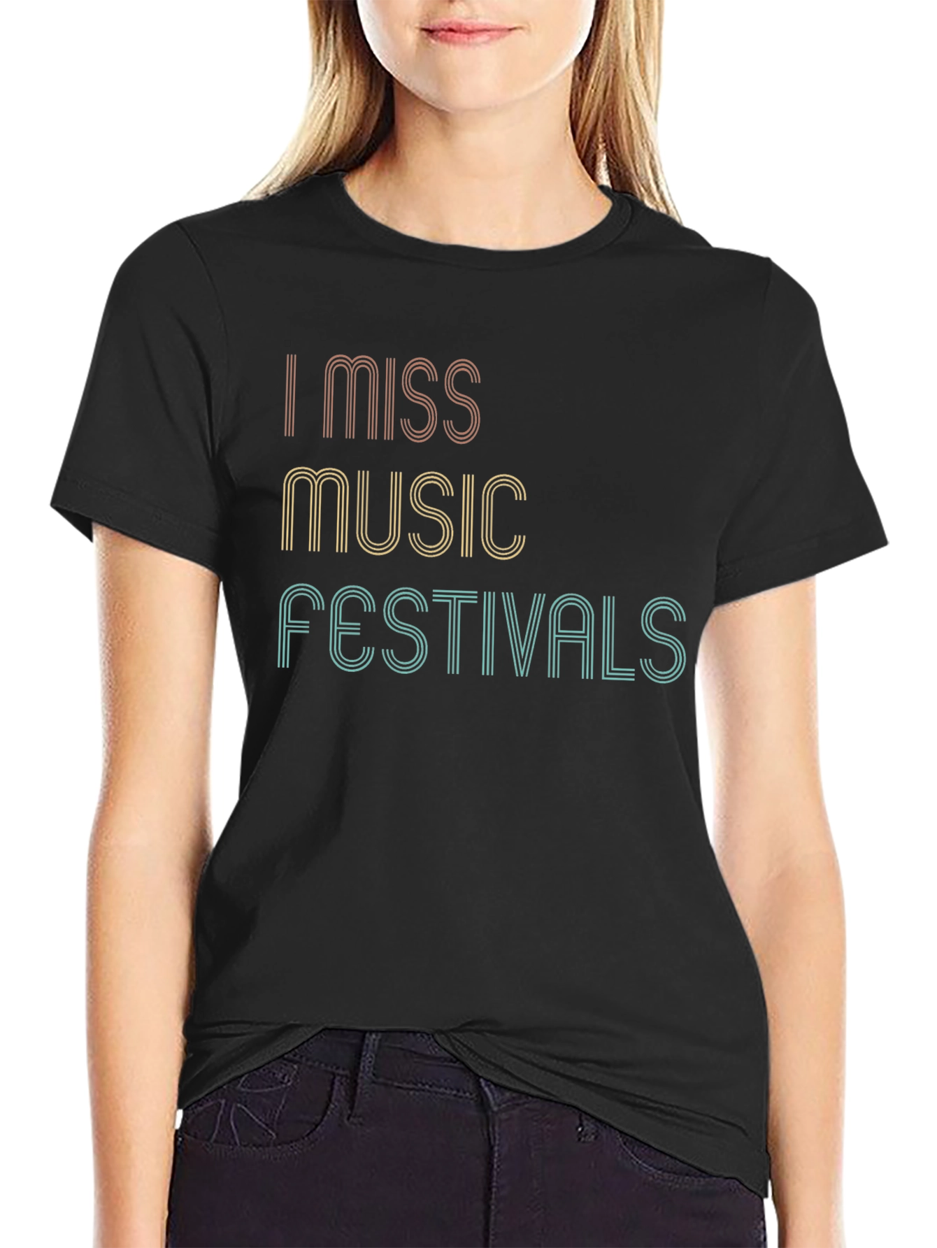 I Miss Music Festivals Graphic Tee
