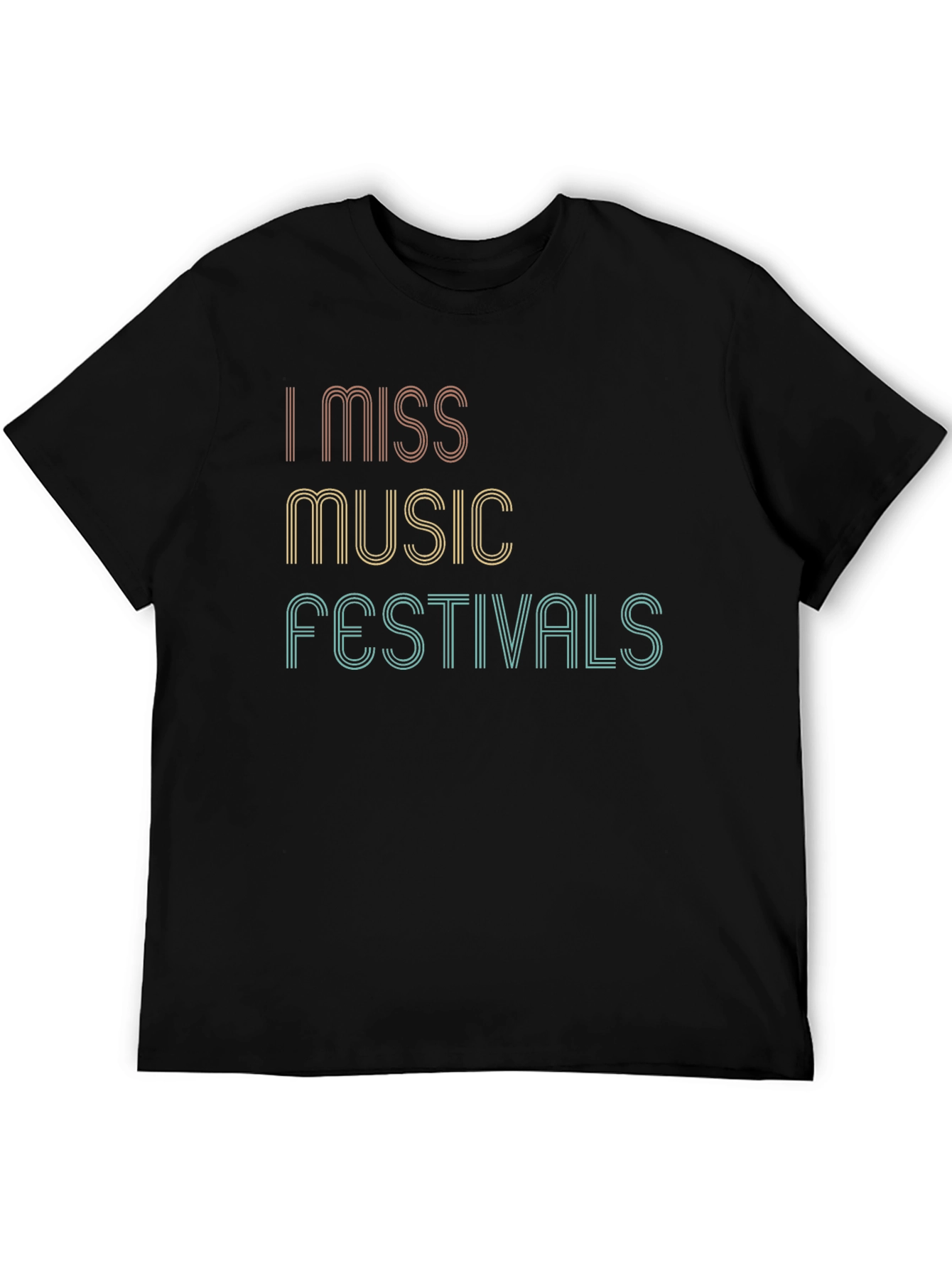 I Miss Music Festivals Graphic Tee
