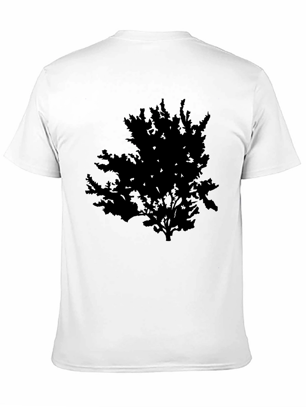 Mens Black Tree Graphic T-Shirt