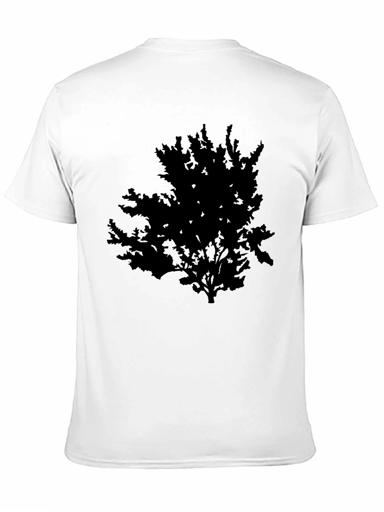 Mens Black Tree Graphic T-Shirt