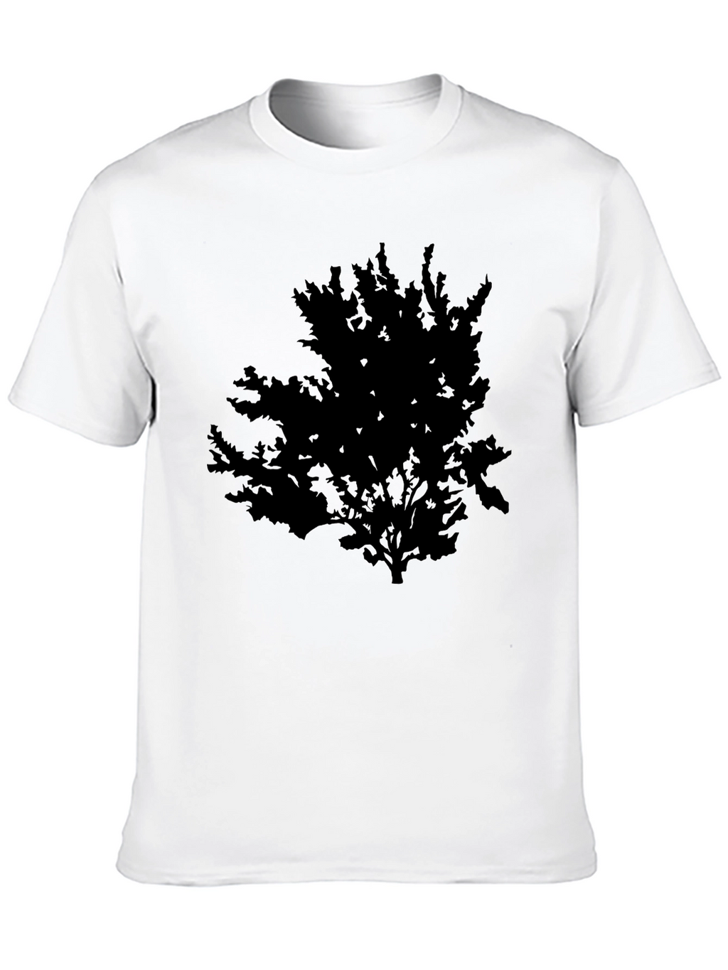 Mens Black Tree Graphic T-Shirt