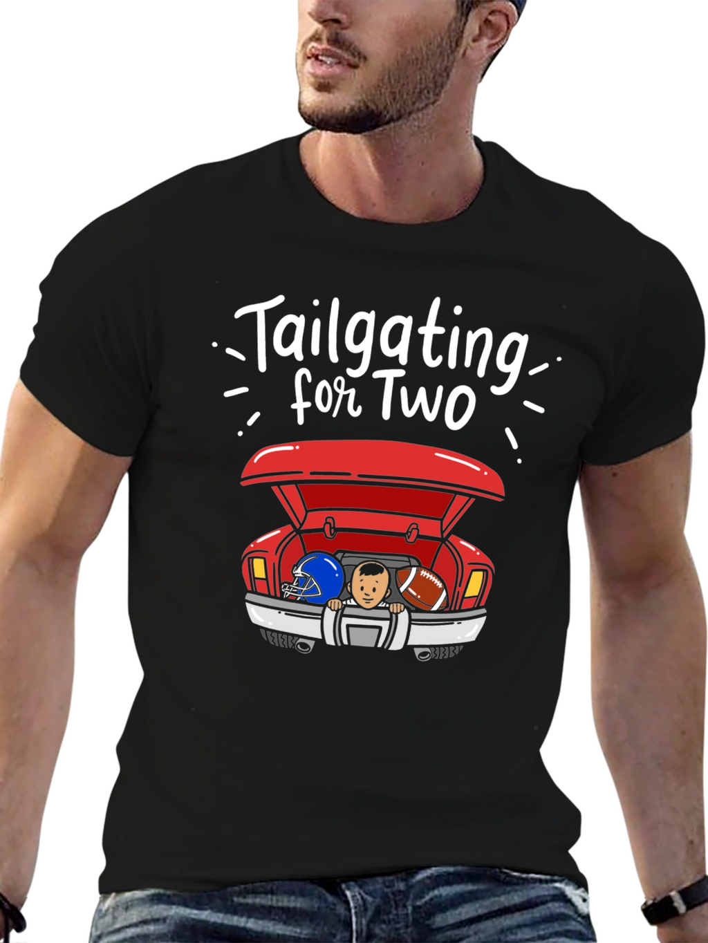 Tailgating For Two Graphic T-Shirt