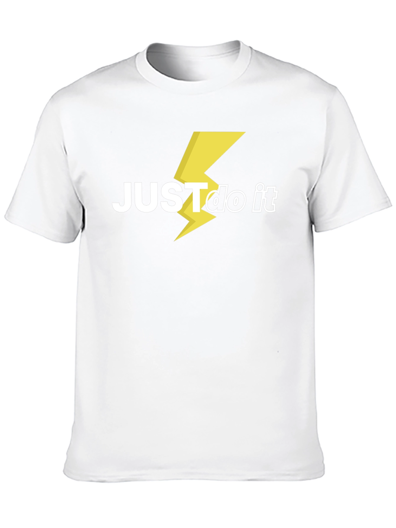 Just Do It Lightning Bolt Graphic Tee