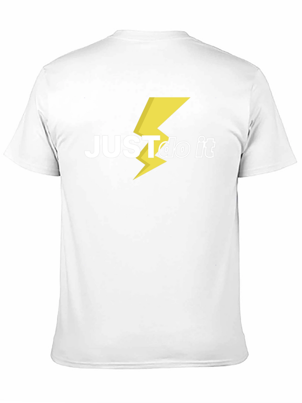 Just Do It Lightning Bolt Graphic Tee