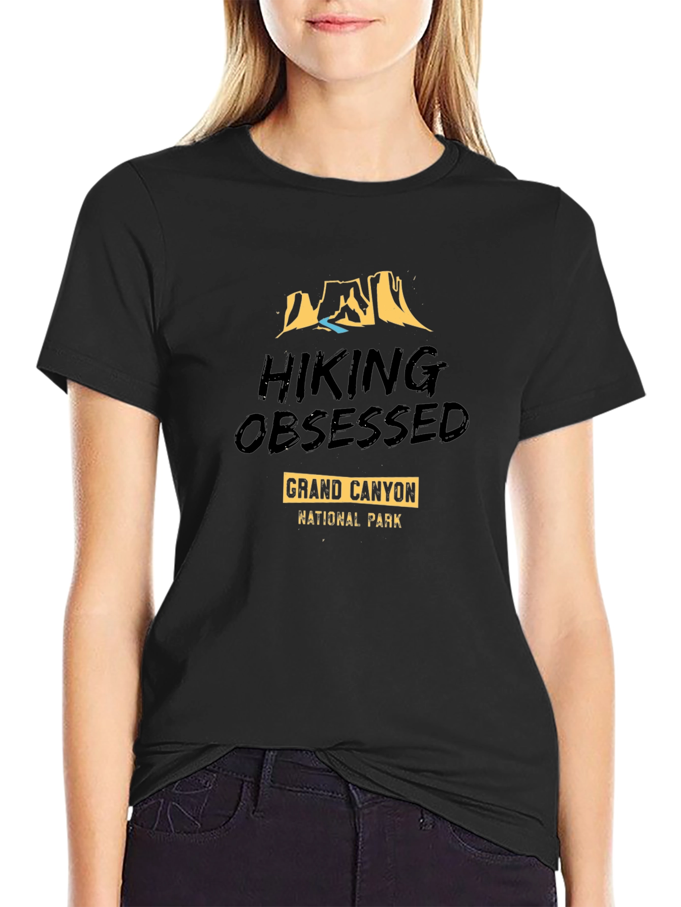 Hiking Obsessed Grand Canyon National Park Graphic Tee