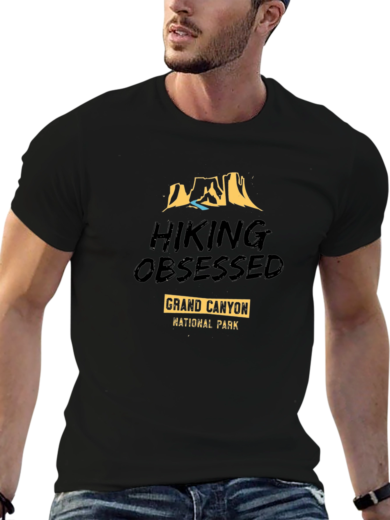 Hiking Obsessed Grand Canyon National Park Graphic Tee