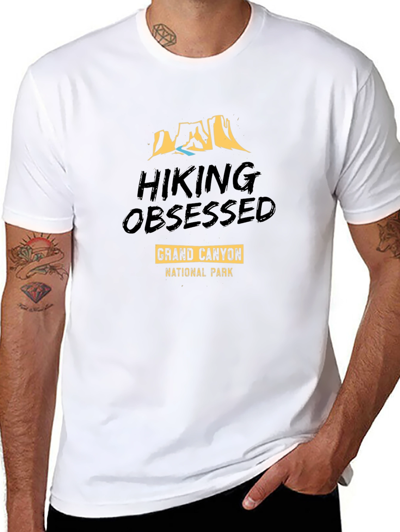 Hiking Obsessed Grand Canyon National Park Graphic Tee