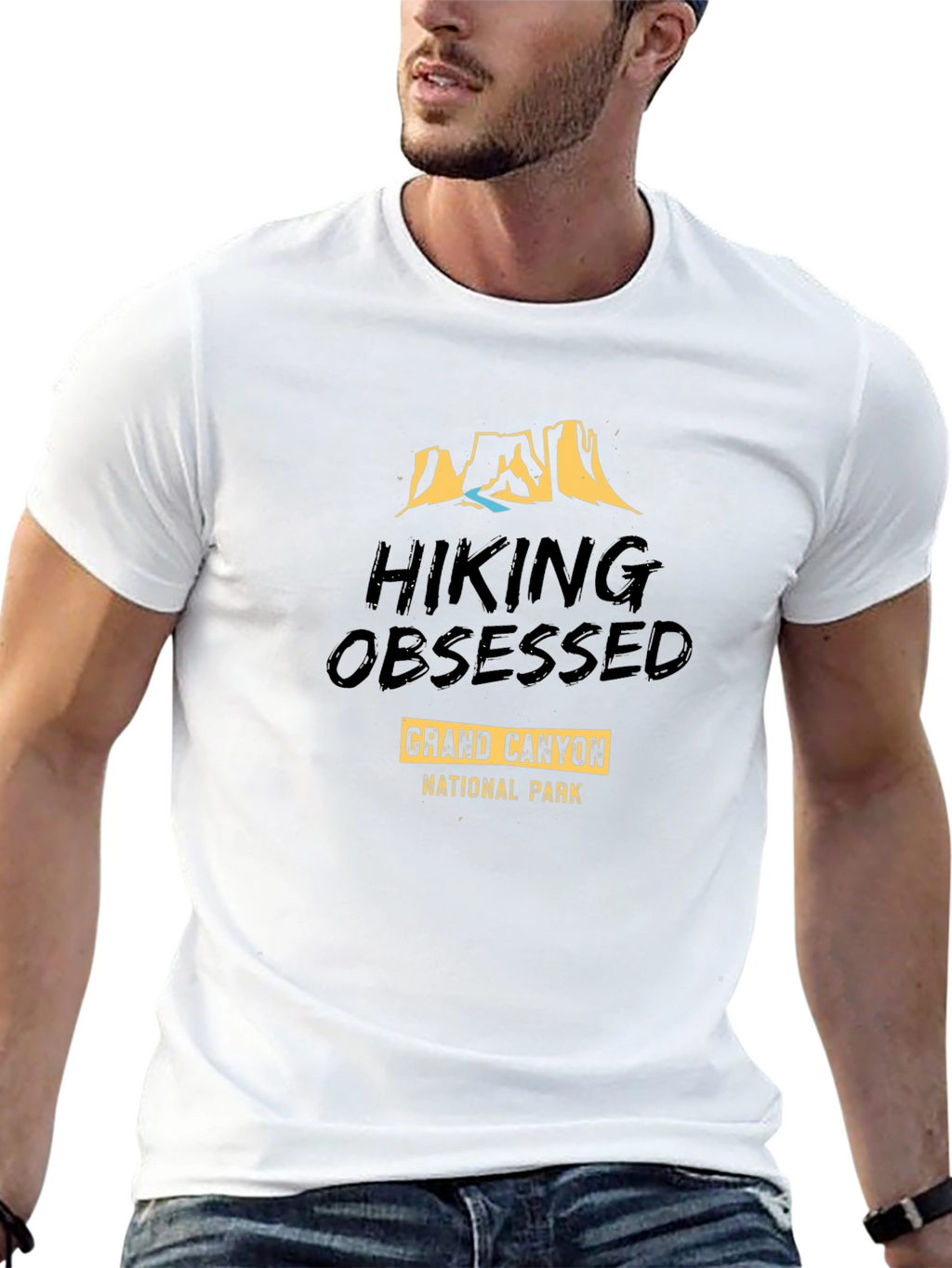Hiking Obsessed Grand Canyon National Park Graphic Tee