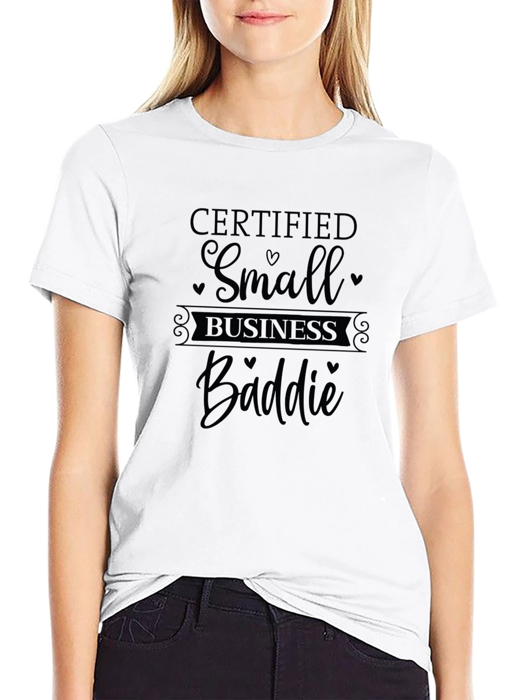 Certified Small Business Baddie Graphic Tee