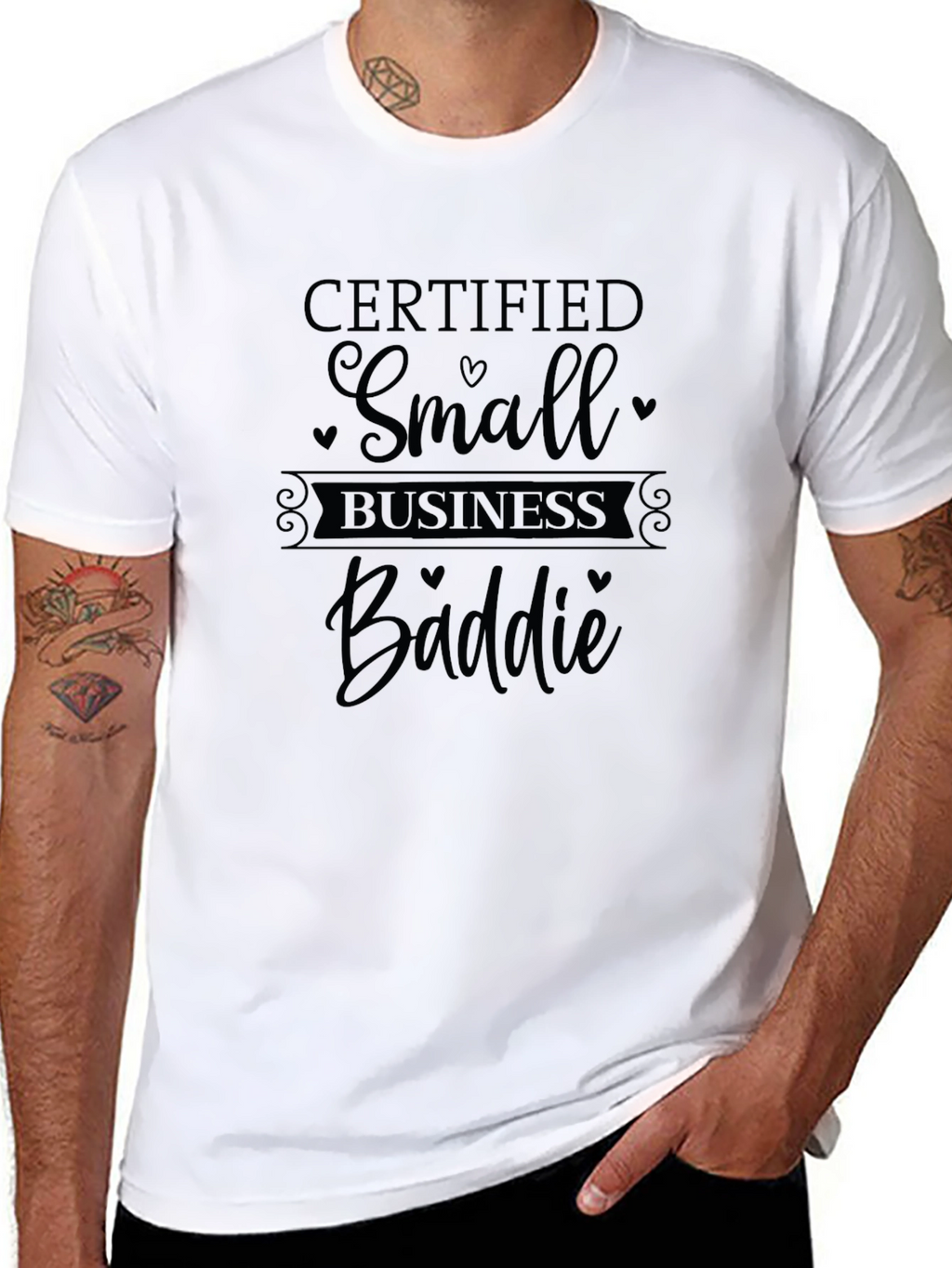 Certified Small Business Baddie Graphic Tee