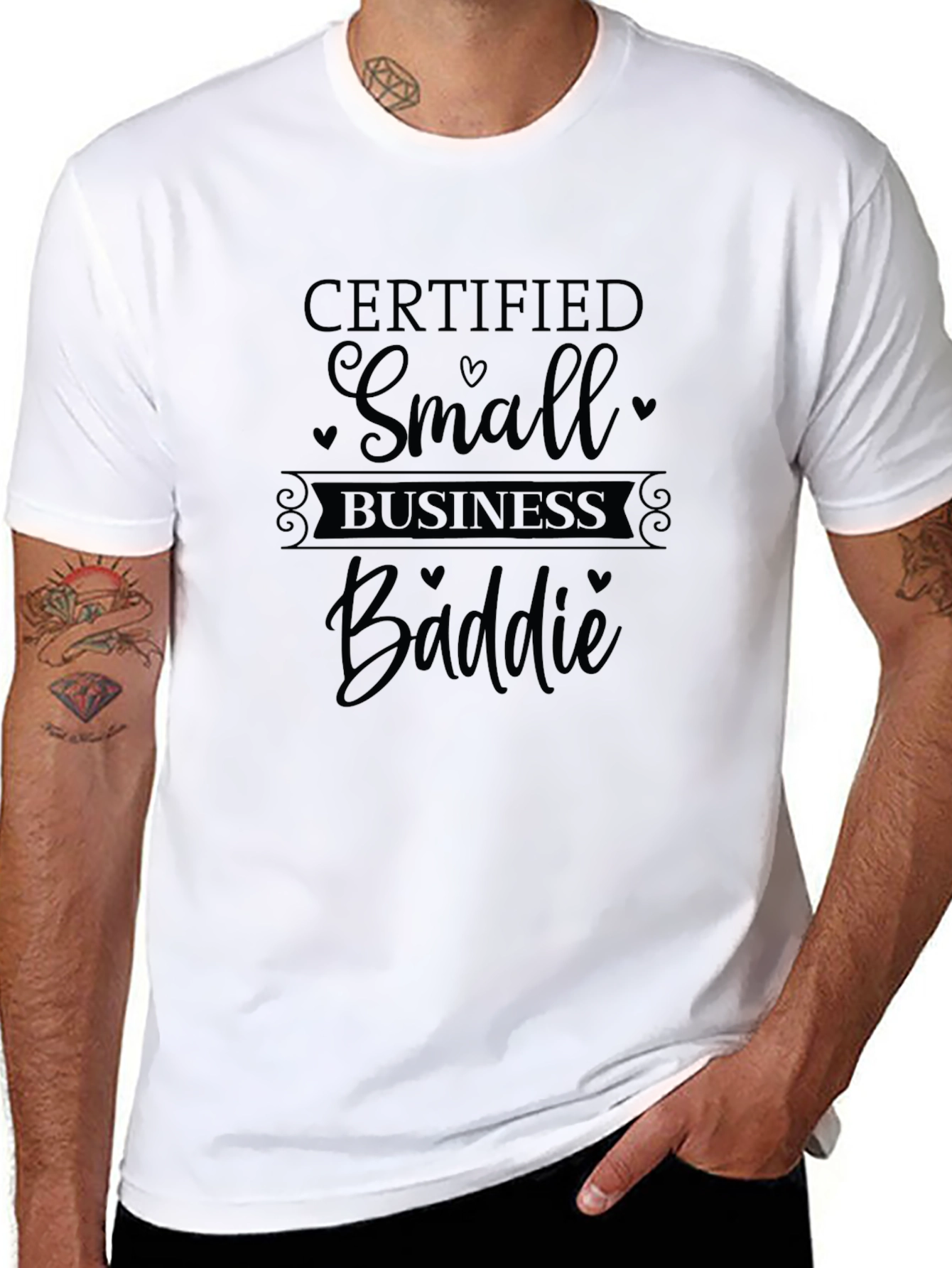 Certified Small Business Baddie Graphic Tee