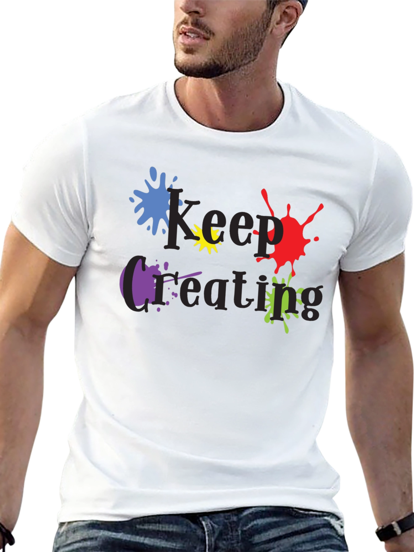 Keep Creating Tee