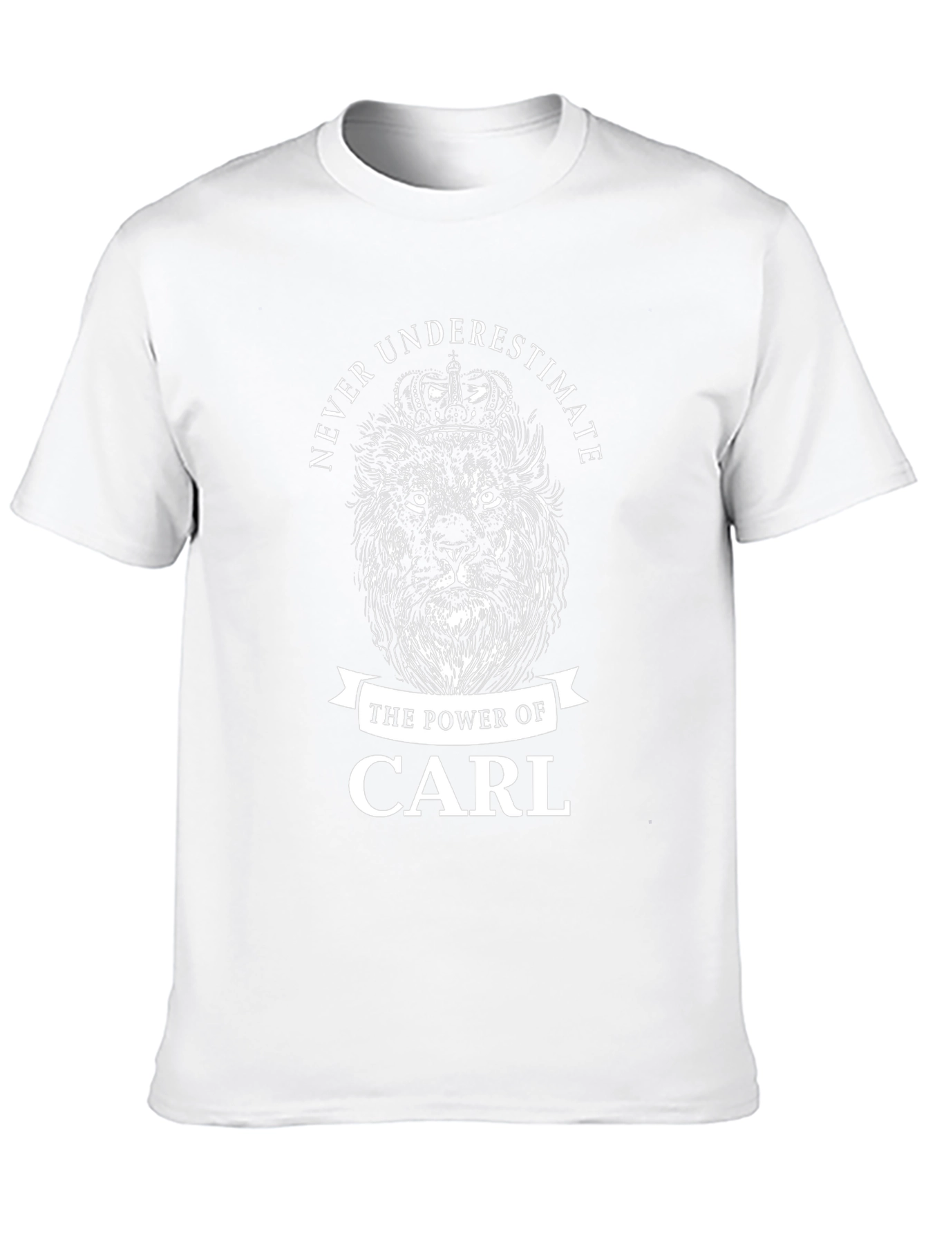 Never Underestimate Carl Lion Graphic Tee