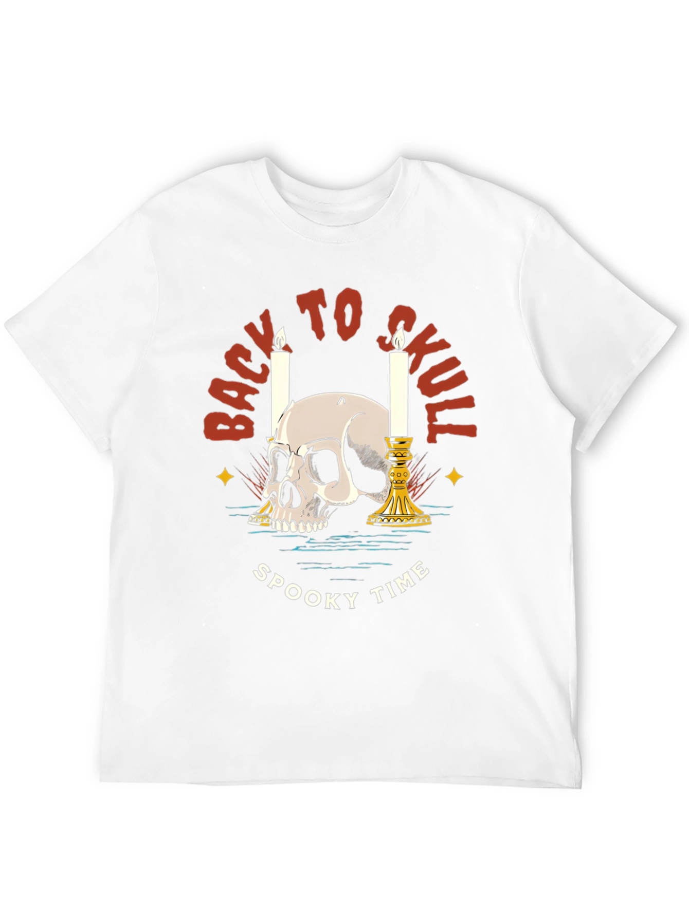 Back to Skull Spooky Time T-Shirt