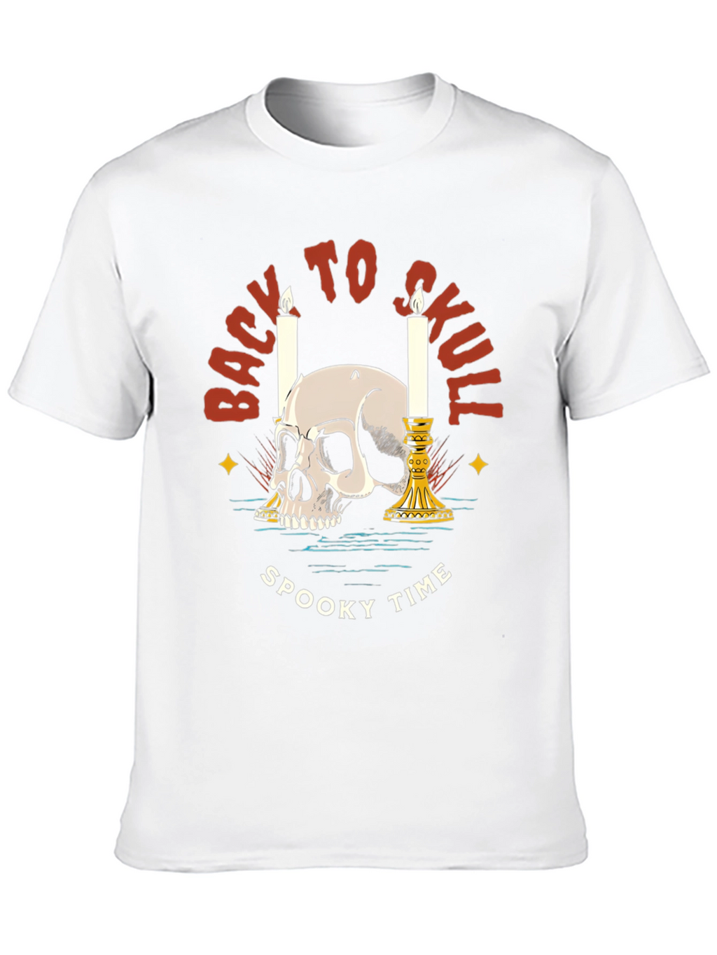 Back to Skull Spooky Time T-Shirt