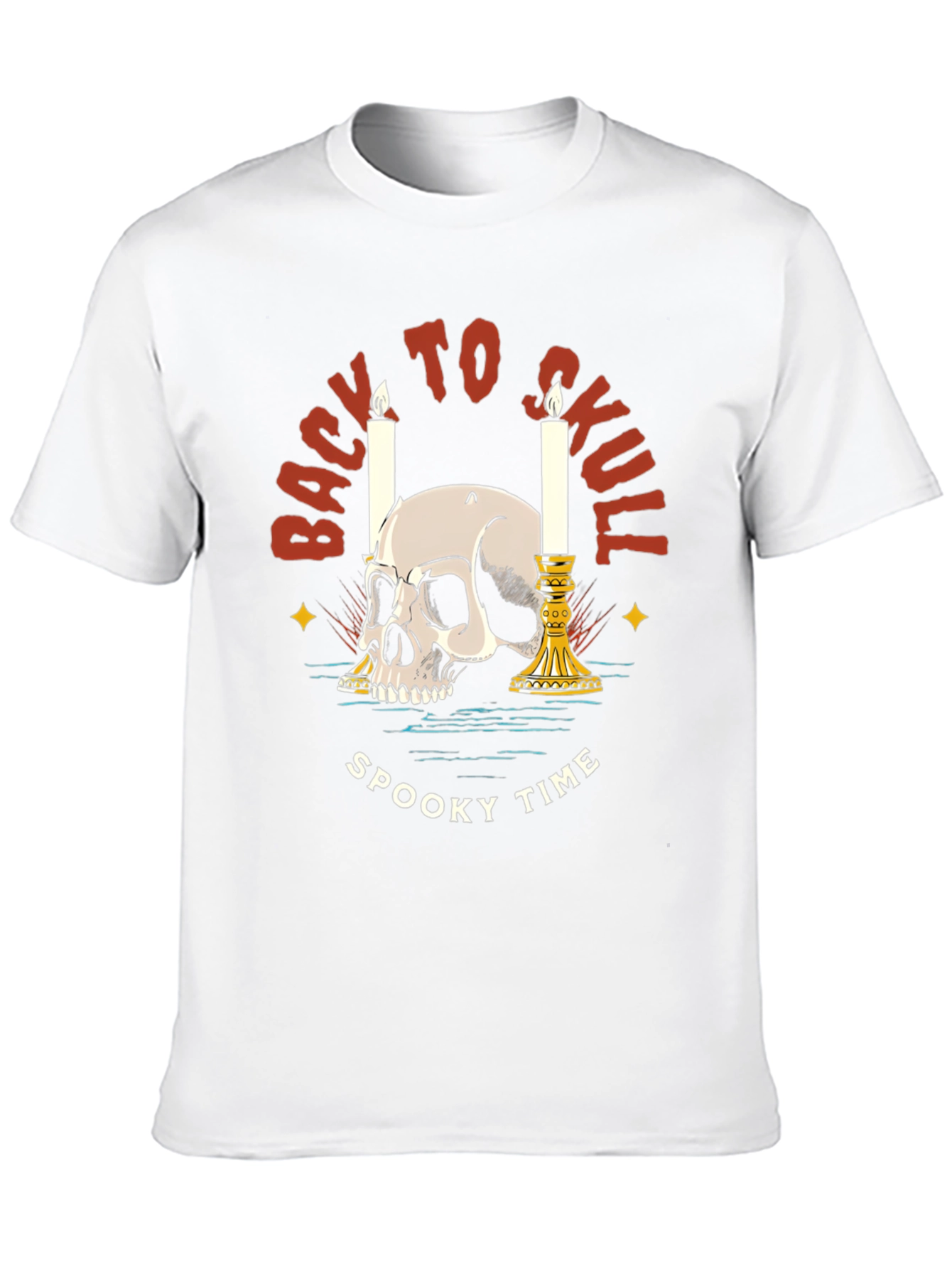 Back to Skull Spooky Time T-Shirt