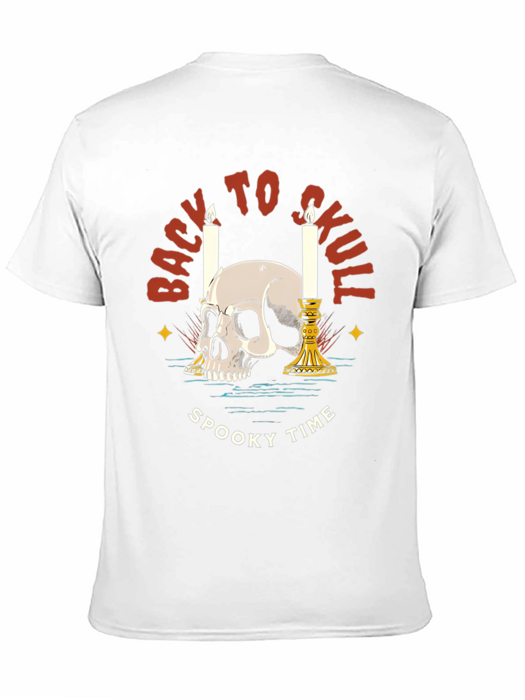 Back to Skull Spooky Time T-Shirt