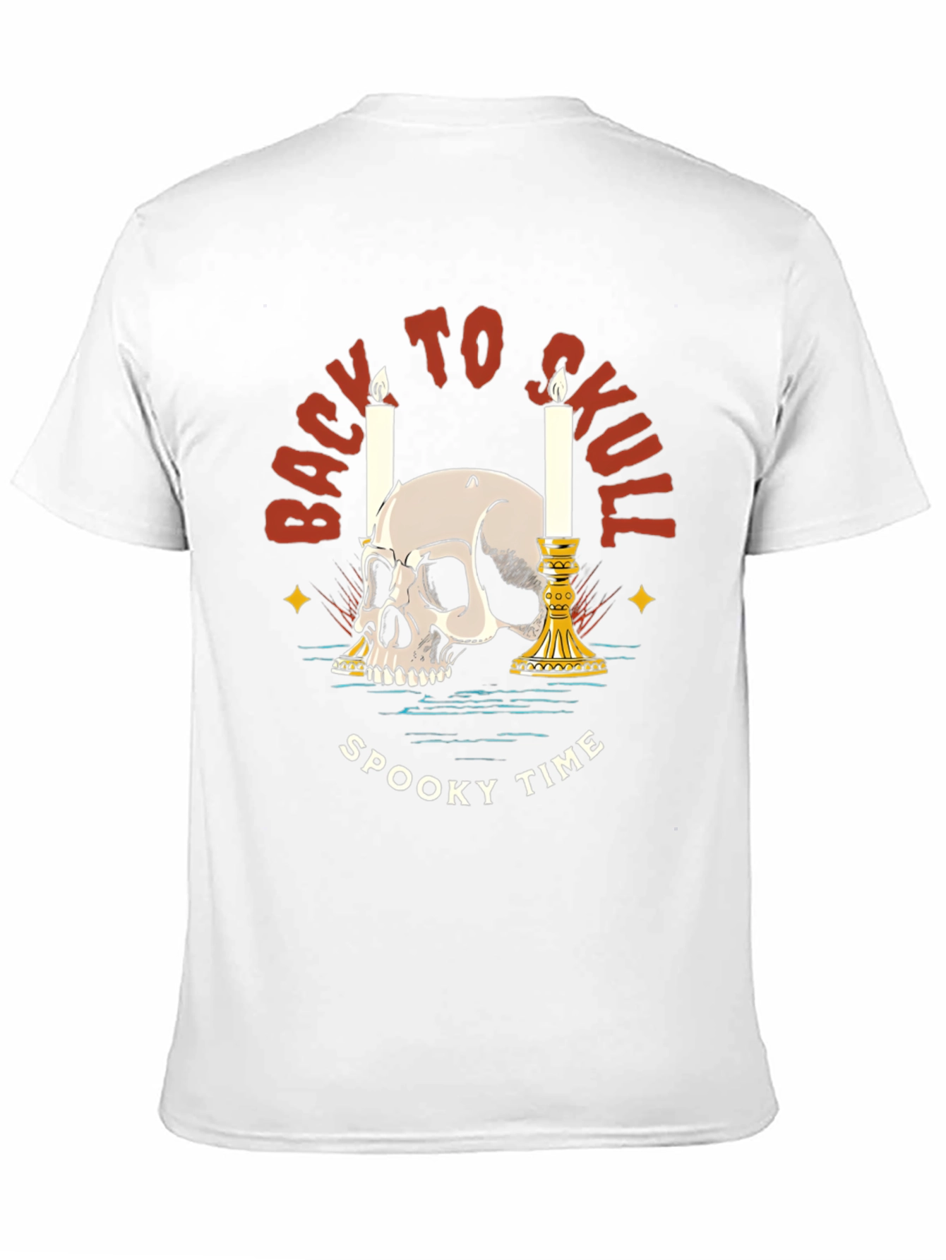 Back to Skull Spooky Time T-Shirt