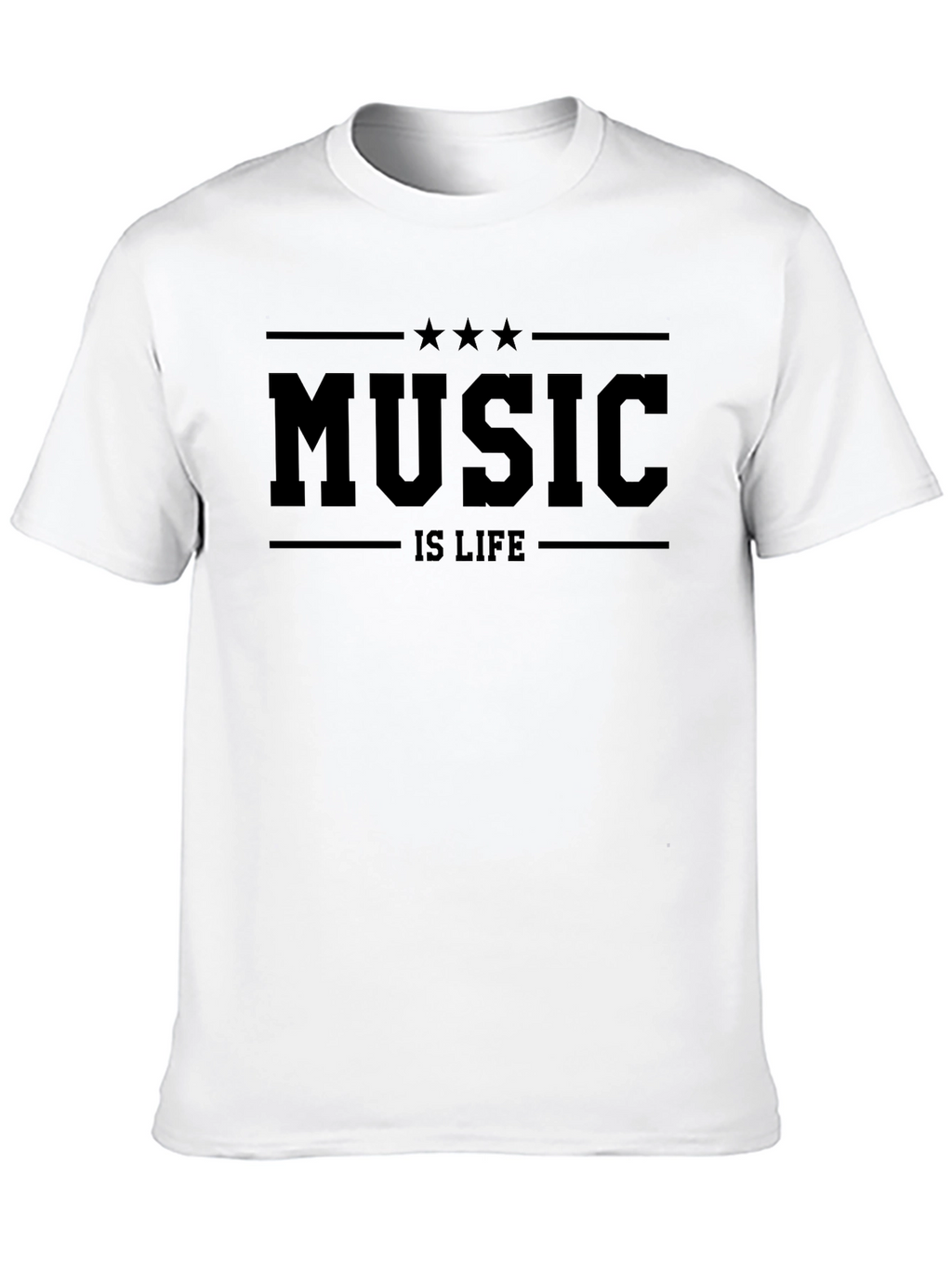 Music is Life Graphic T-Shirt